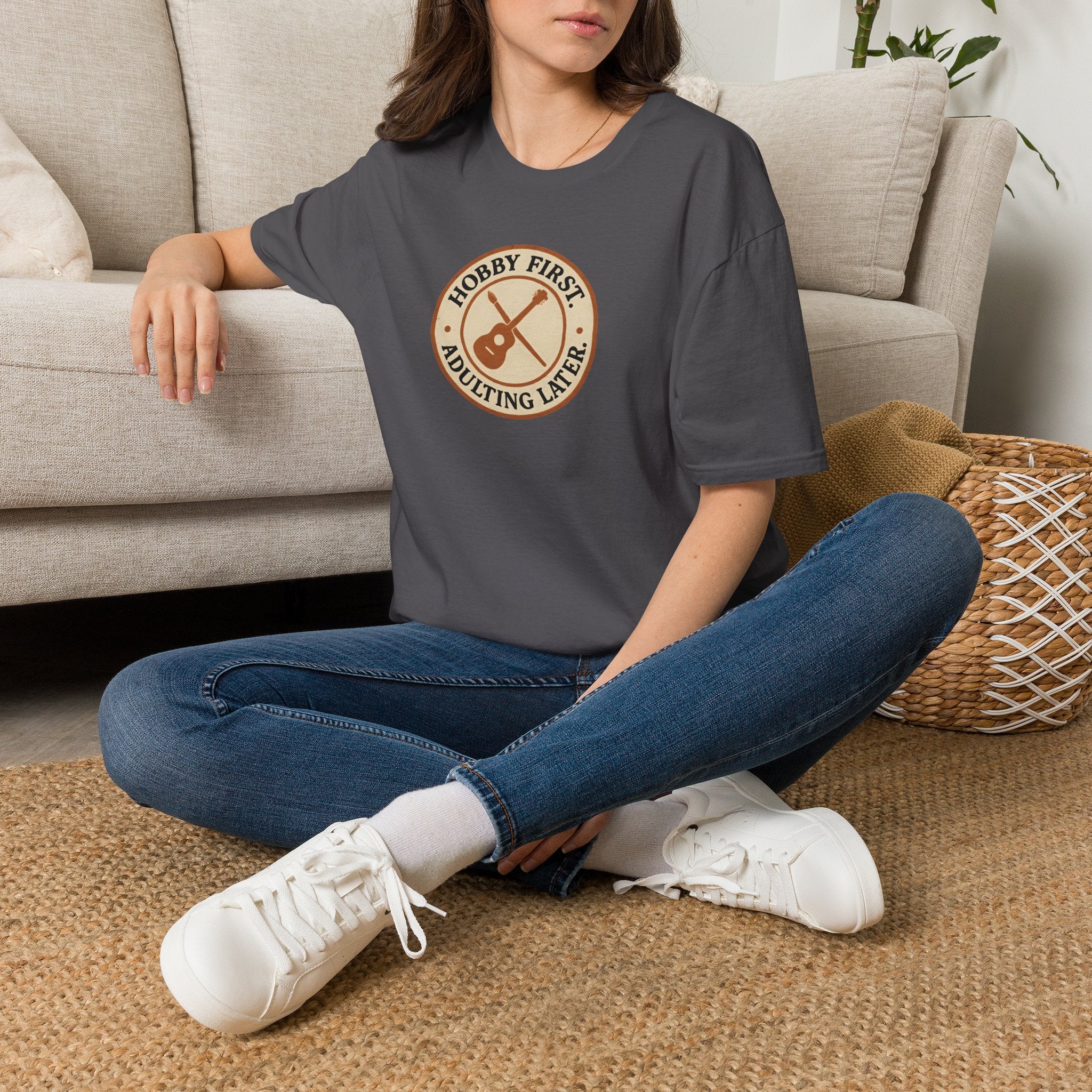 Hobby First Adulting Later T-Shirt
