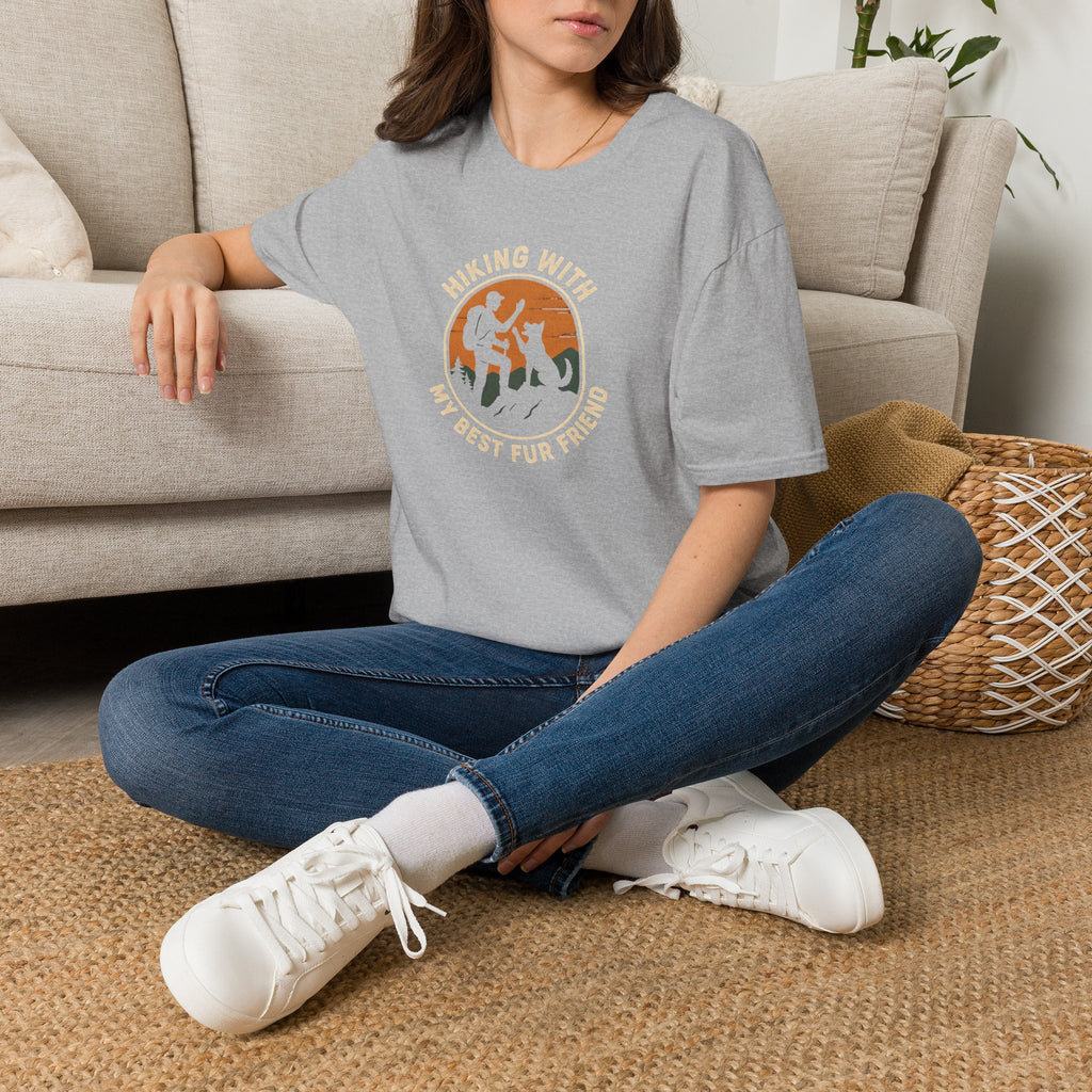 Hiking With Fur Friend T-Shirt