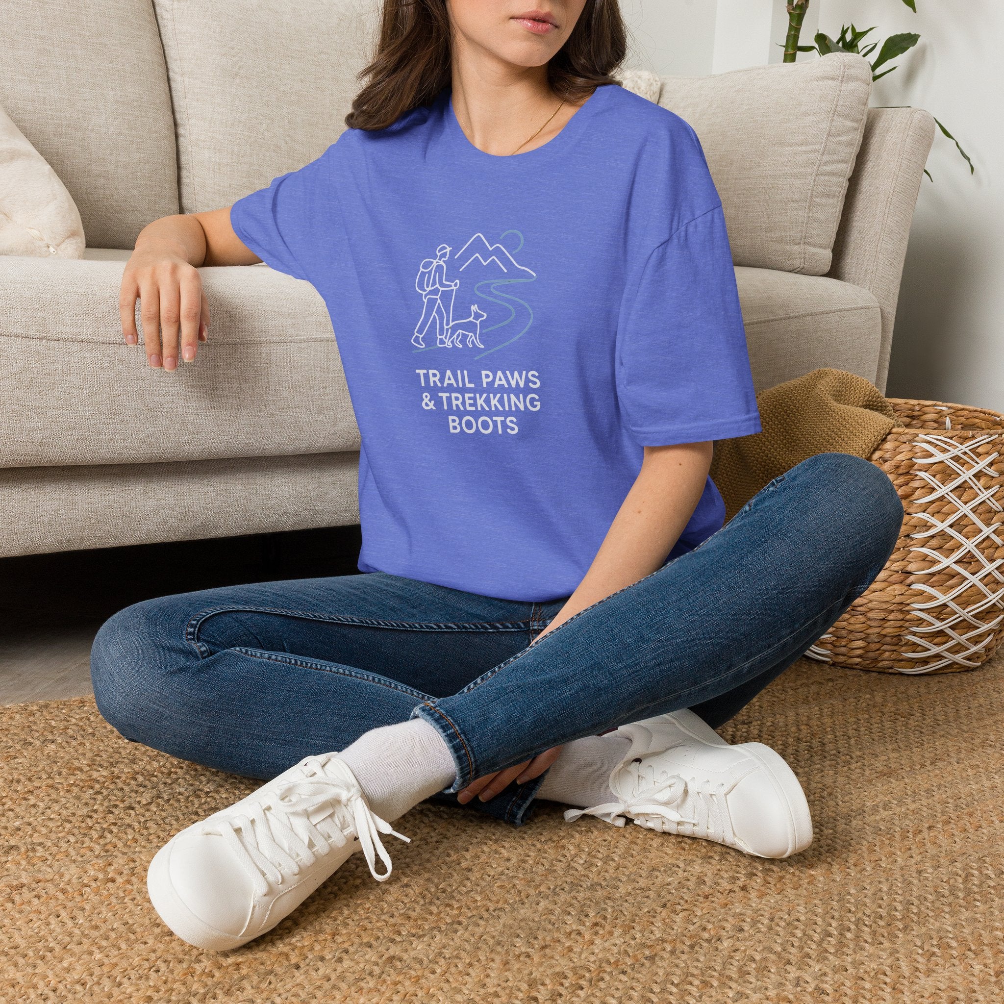 Trail Paws Trekking Boots T-Shirt