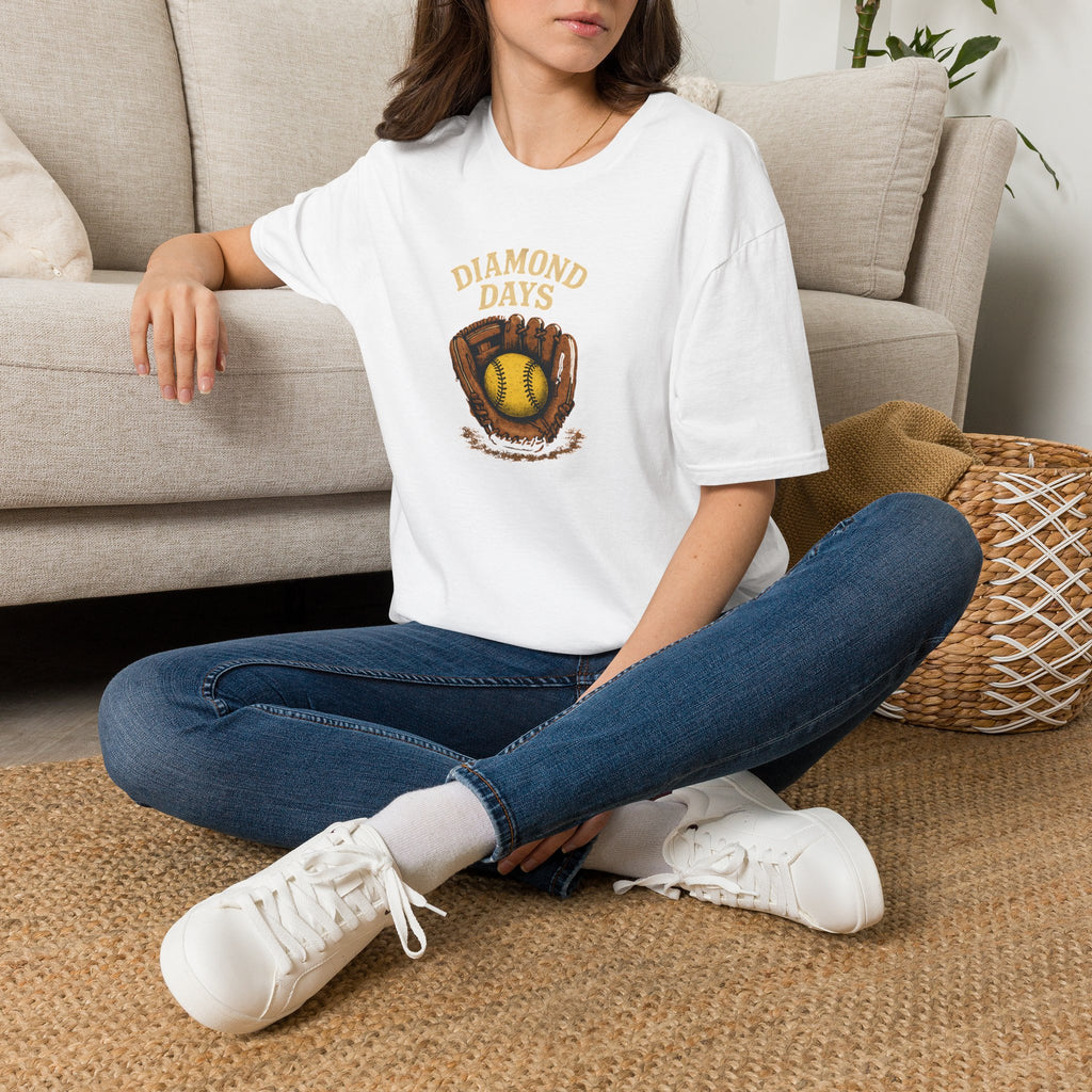 Baseball Glove with Ball T-Shirt