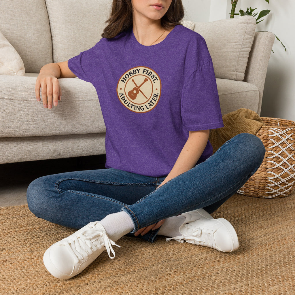 Hobby First Adulting Later T-Shirt