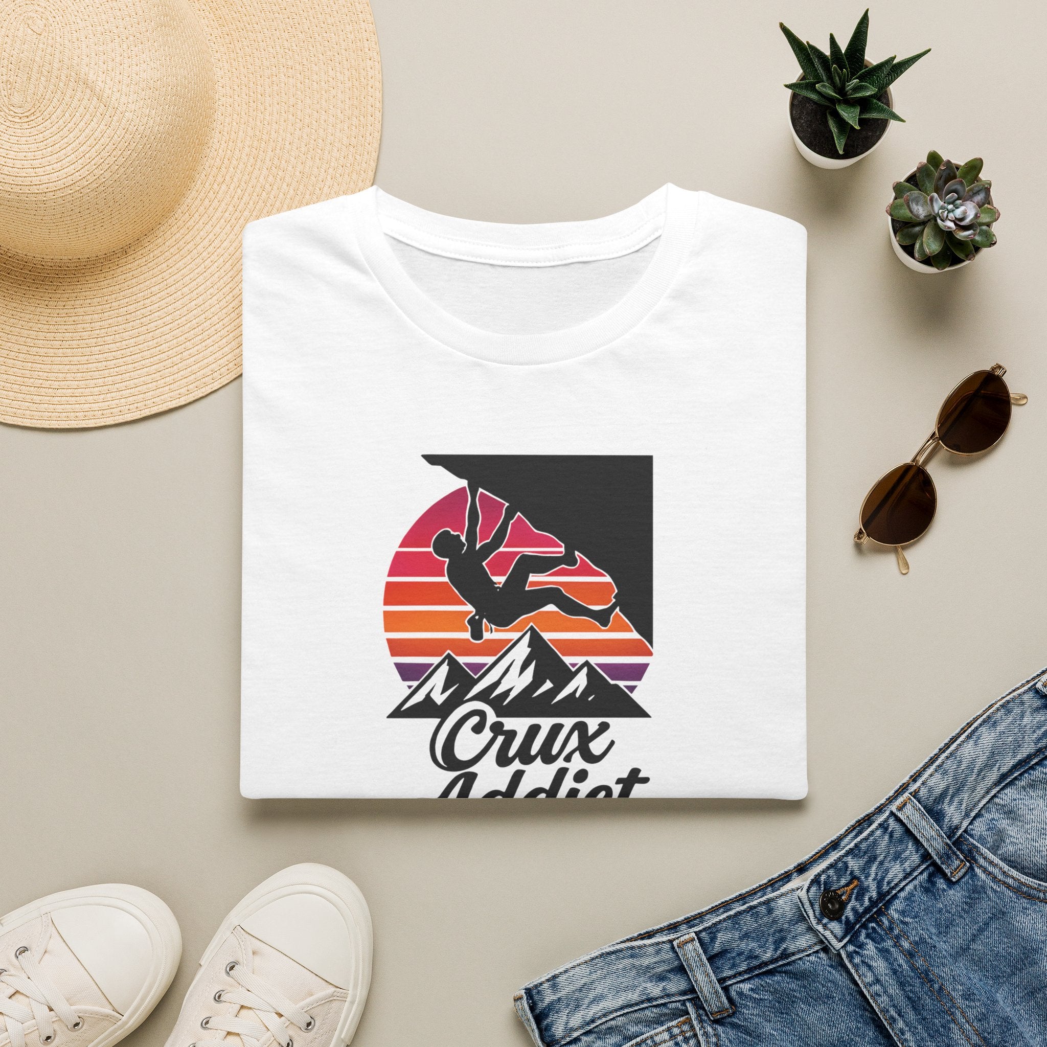 Sunset Climber Silhouette T-Shirt