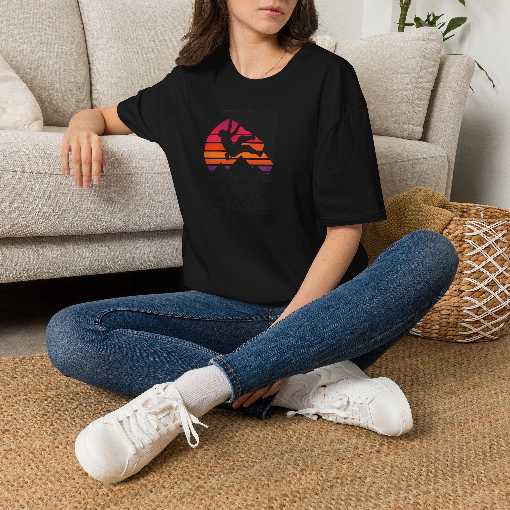 Sunset Climber Silhouette T-Shirt