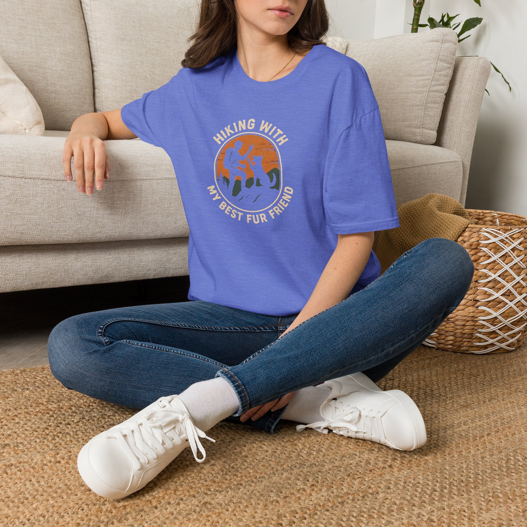 Hiking With Fur Friend T-Shirt