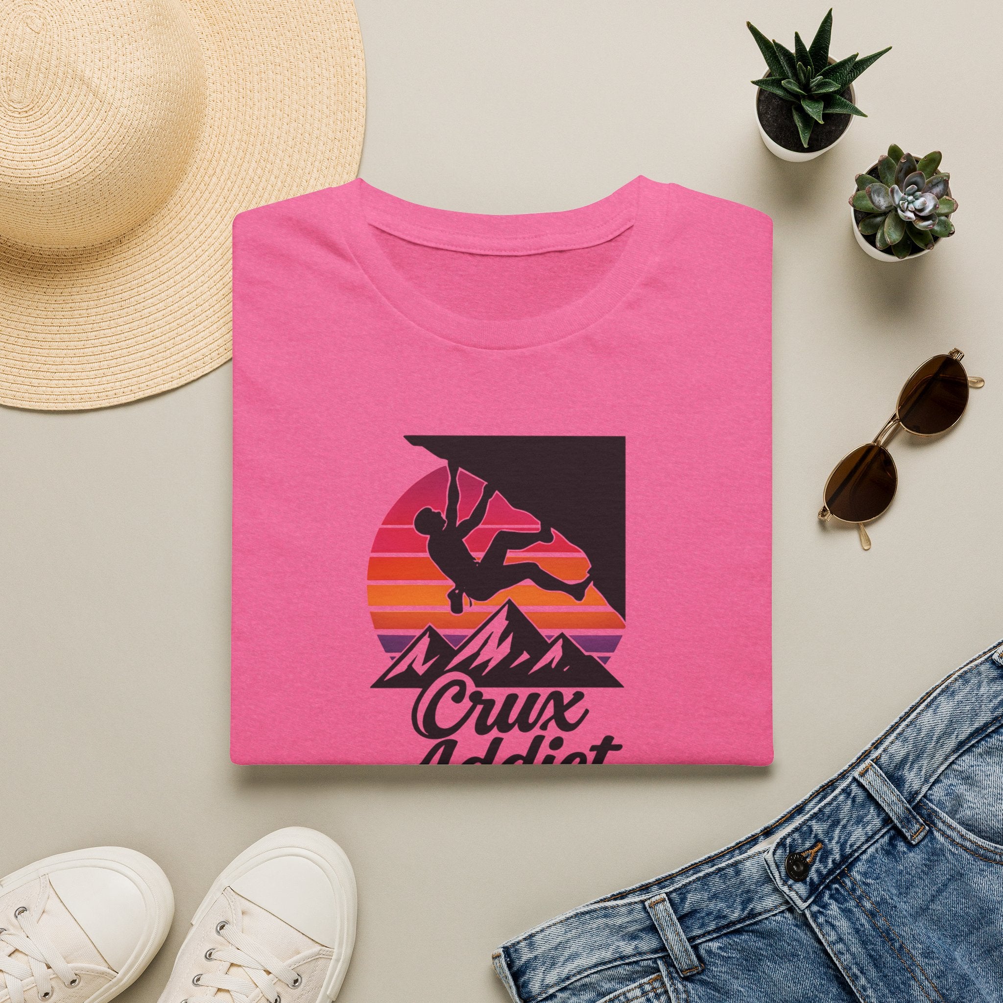 Sunset Climber Silhouette T-Shirt