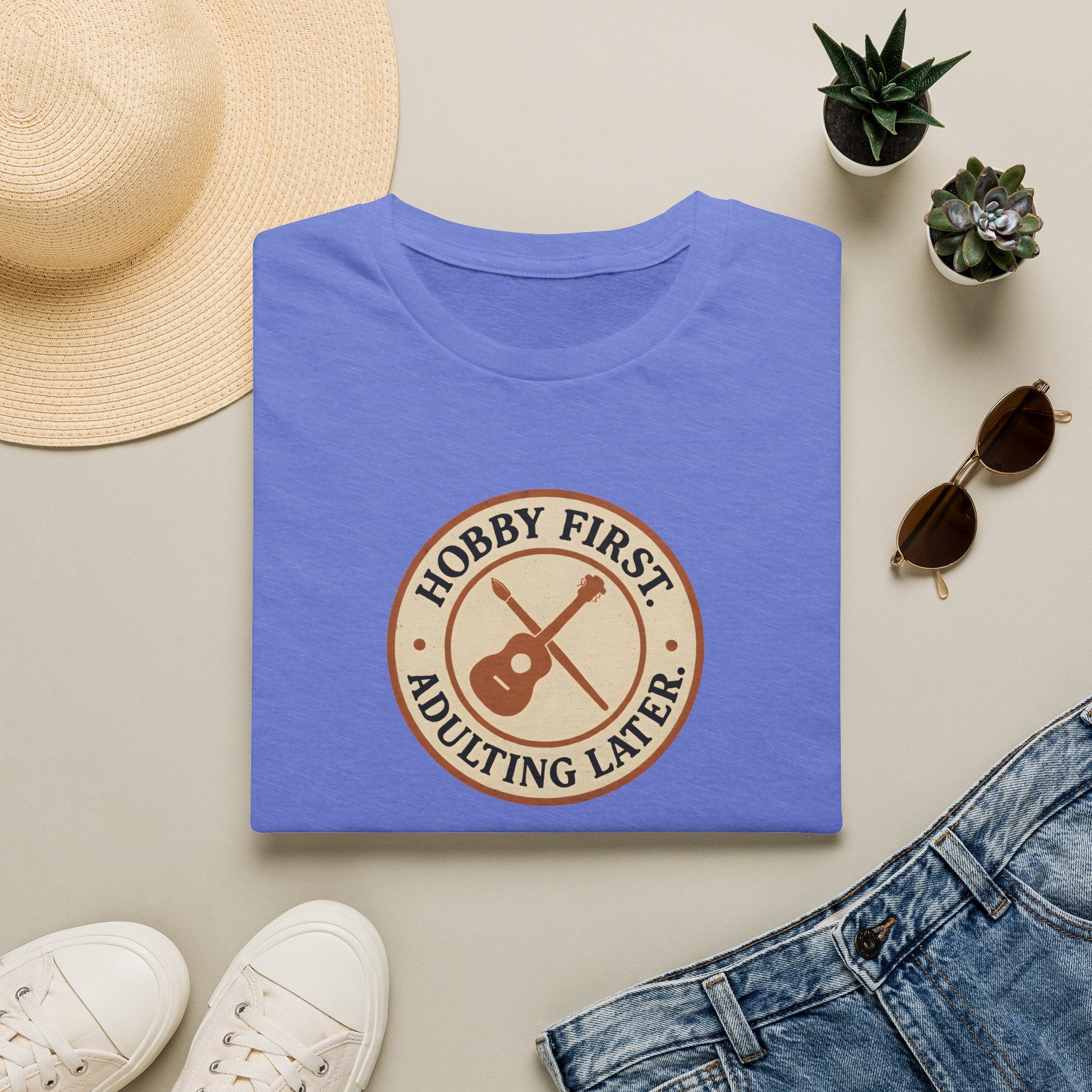 Hobby First Adulting Later T-Shirt