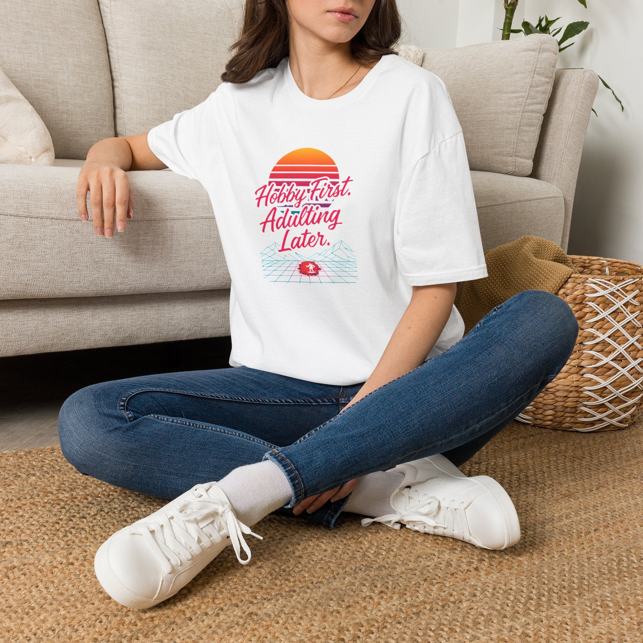 Hobby First, Adulting Later T-Shirt
