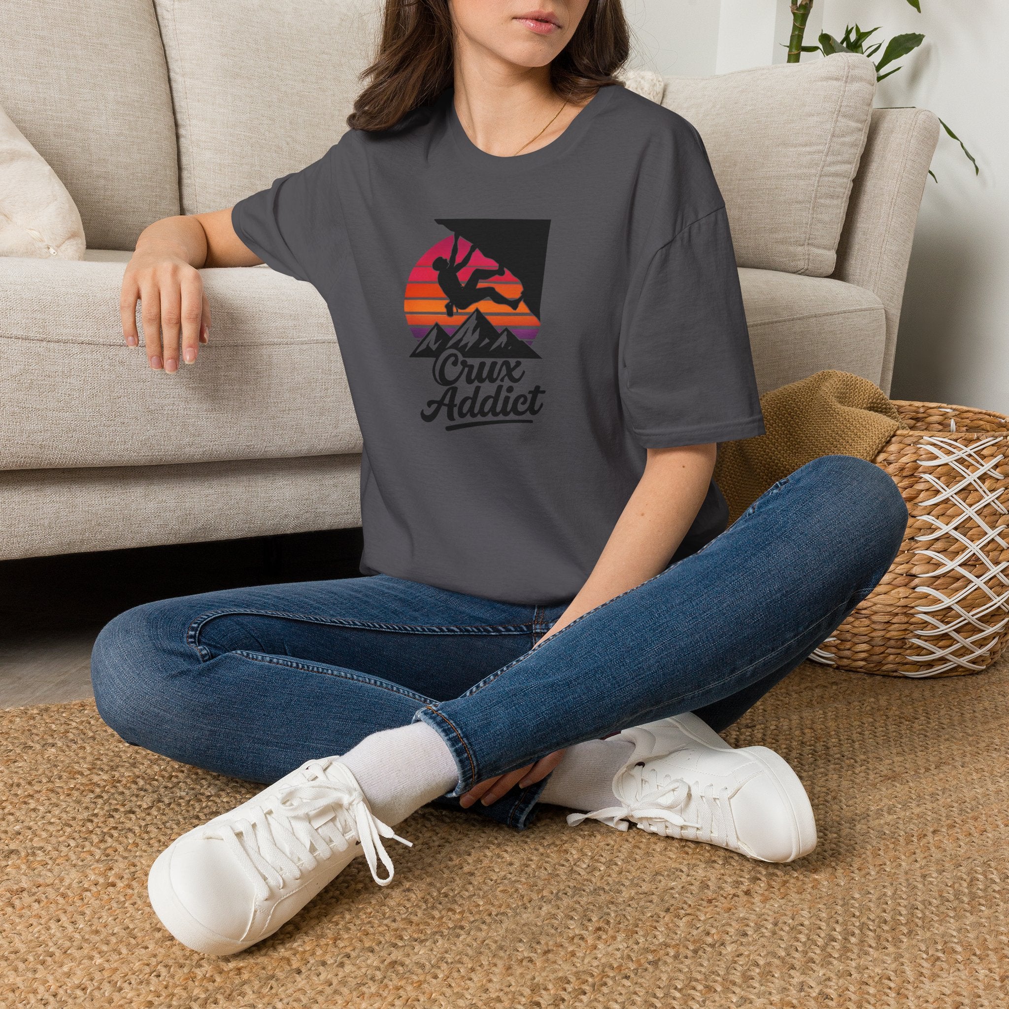 Sunset Climber Silhouette T-Shirt