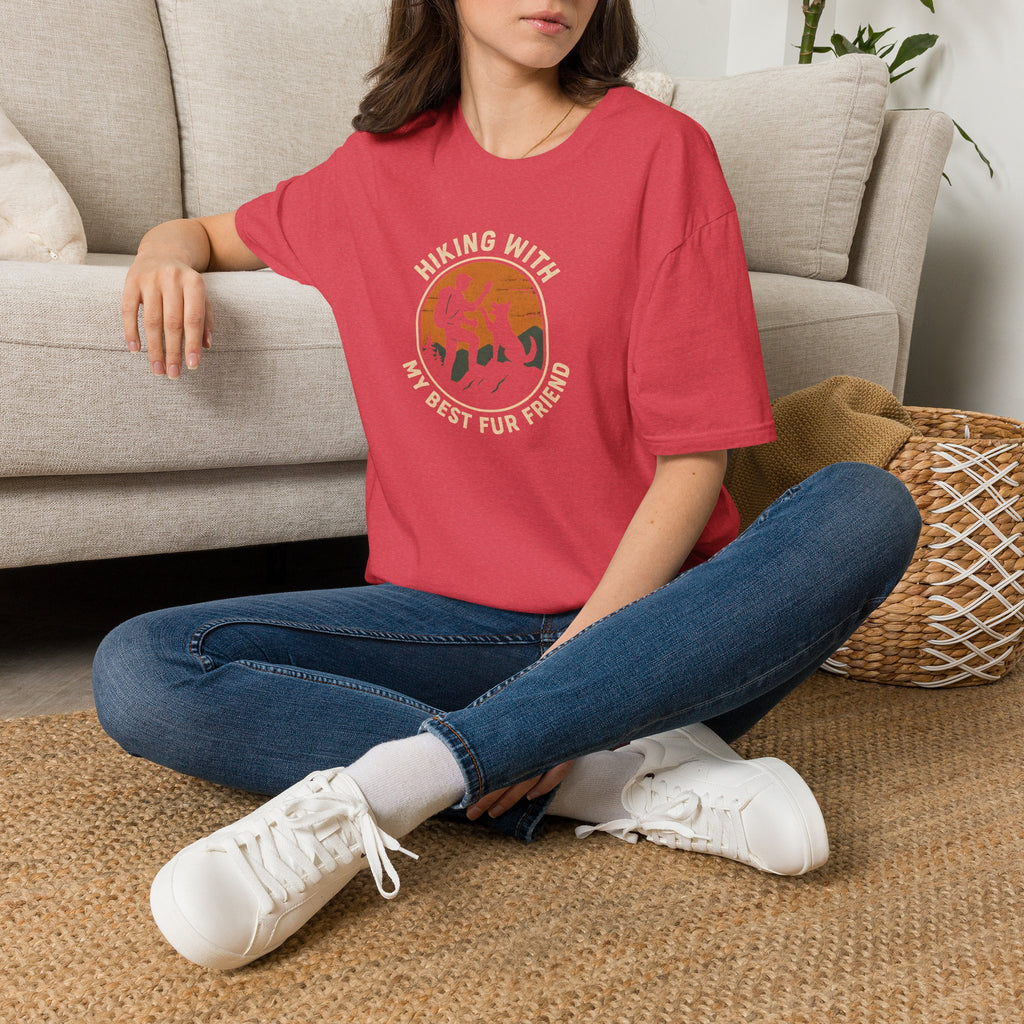 Hiking With Fur Friend T-Shirt