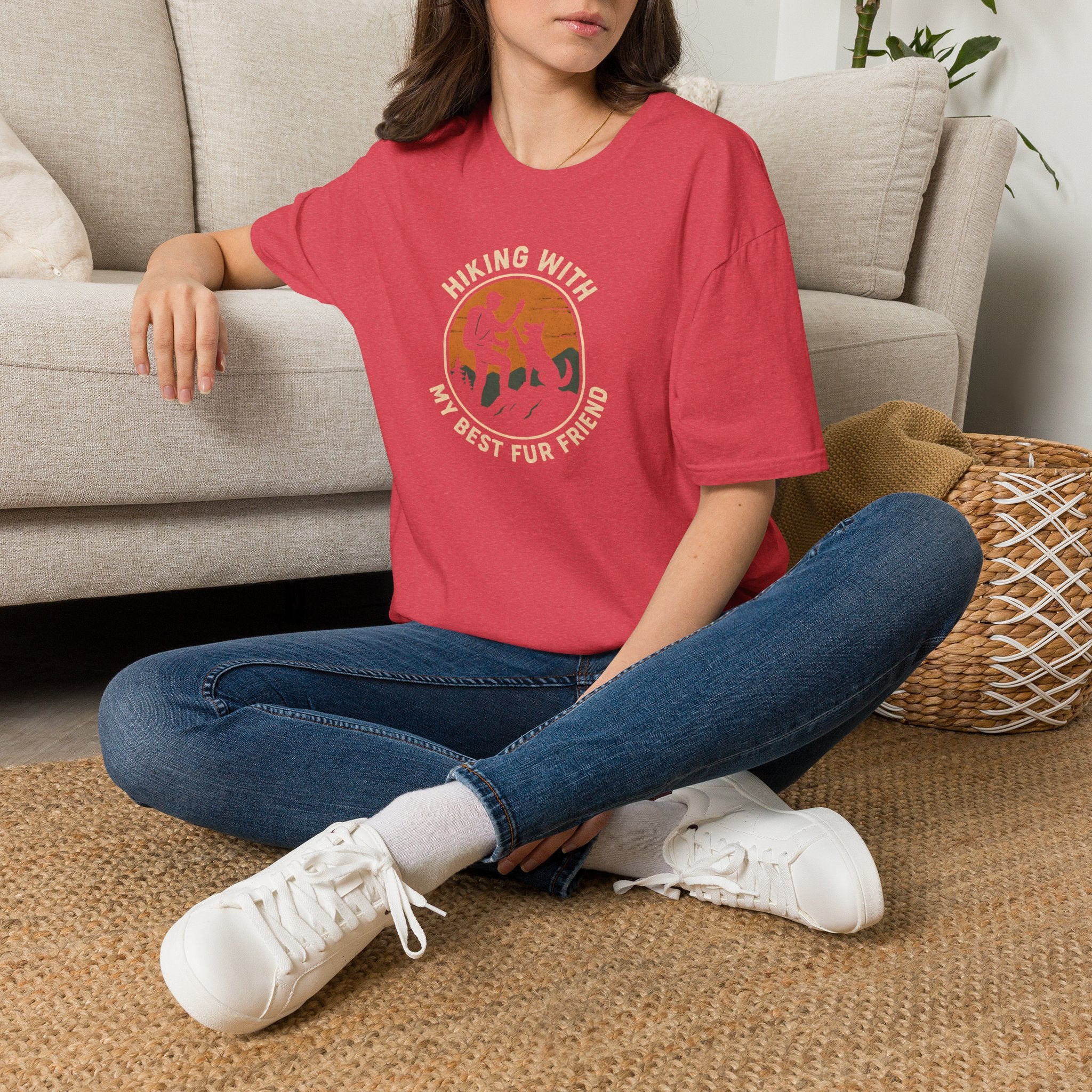Hiking With Fur Friend T-Shirt