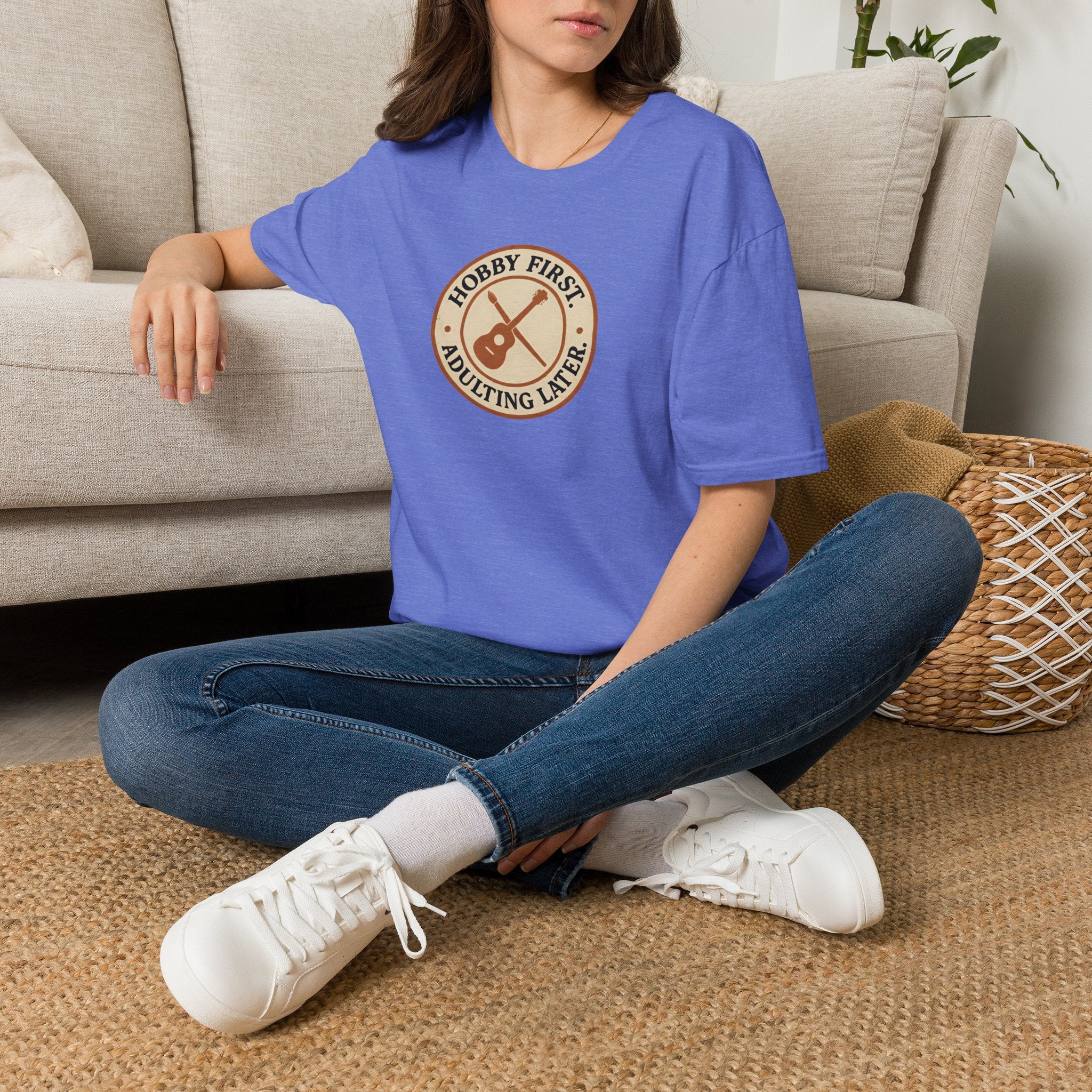 Hobby First Adulting Later T-Shirt