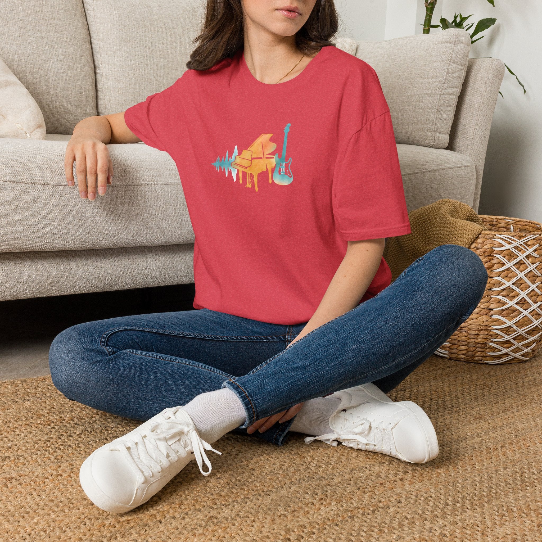 Piano and Guitar T-Shirt