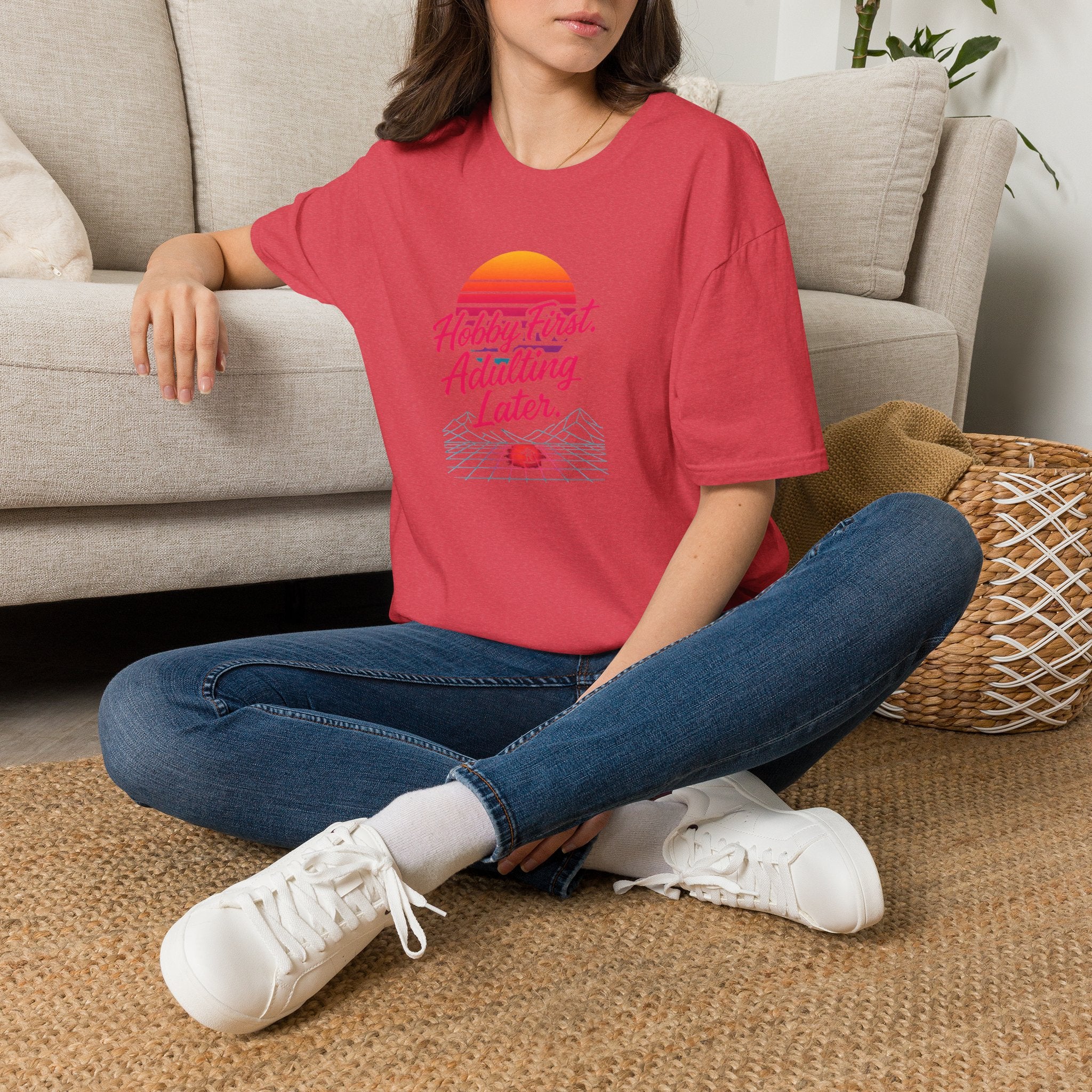 Hobby First, Adulting Later T-Shirt