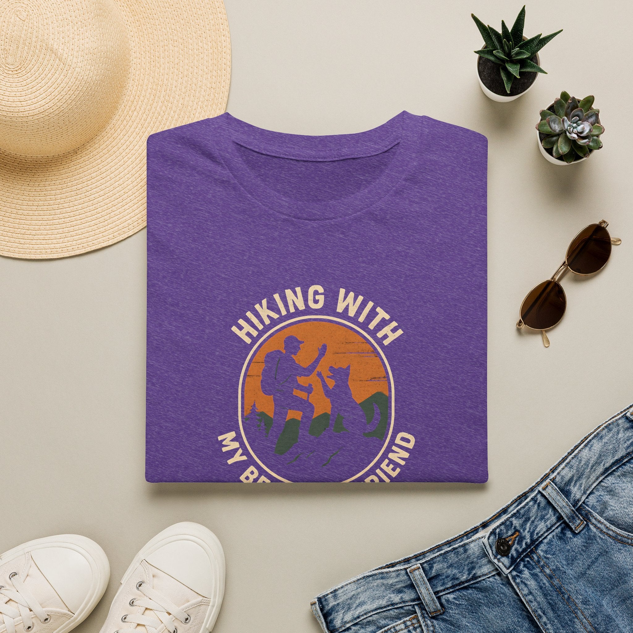 Hiking With Fur Friend T-Shirt