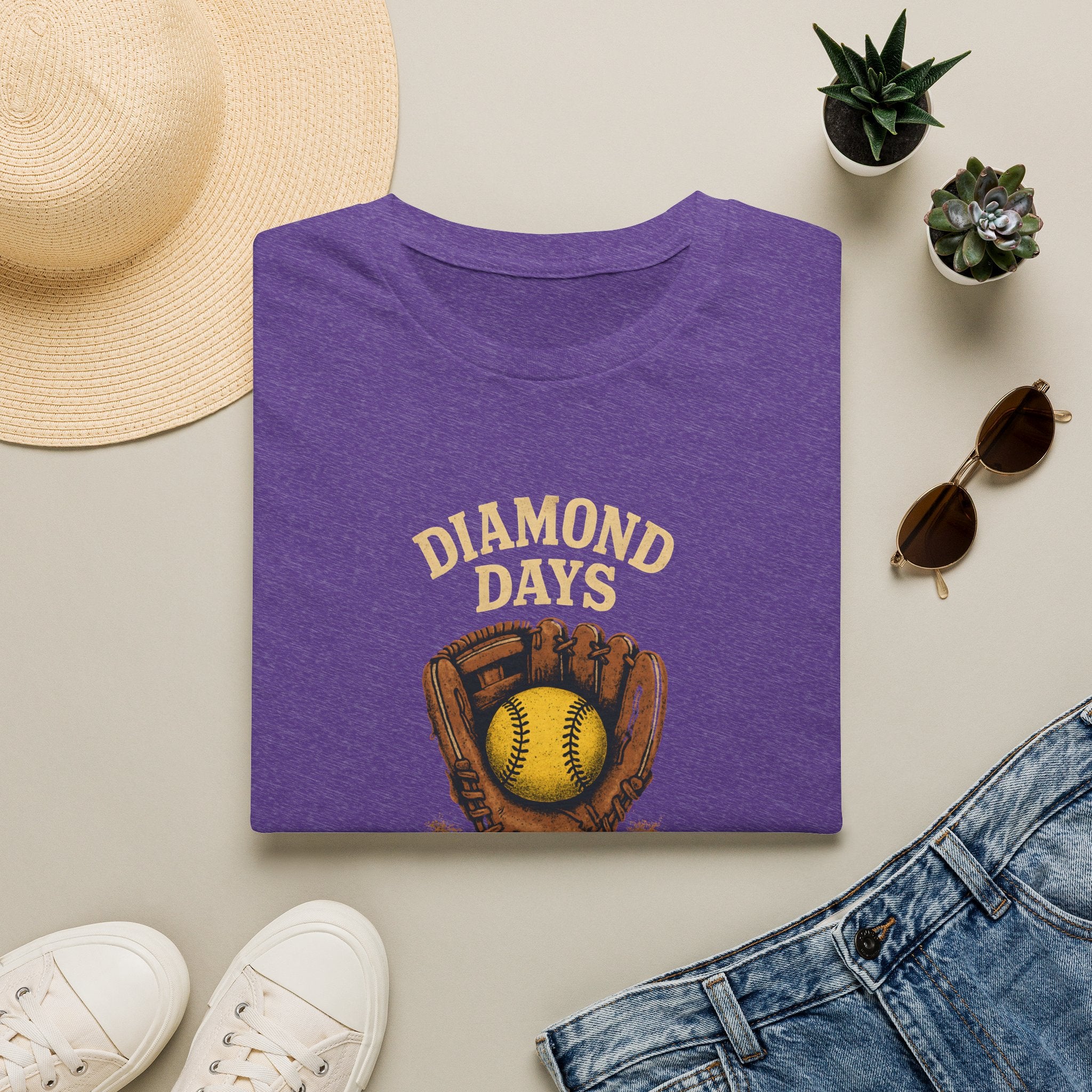 Baseball Glove with Ball T-Shirt