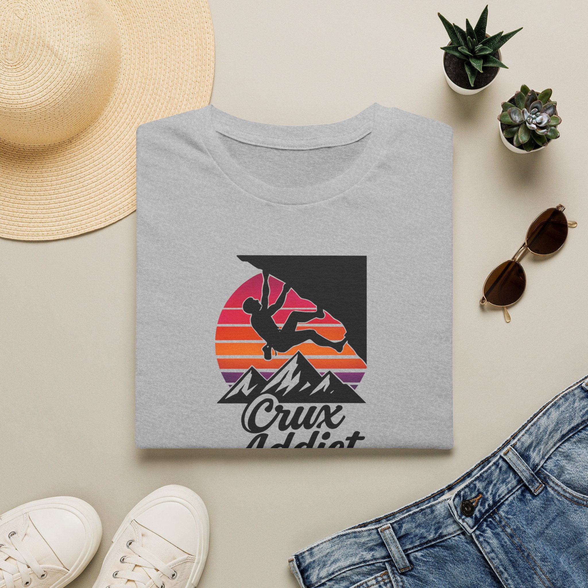 Sunset Climber Silhouette T-Shirt
