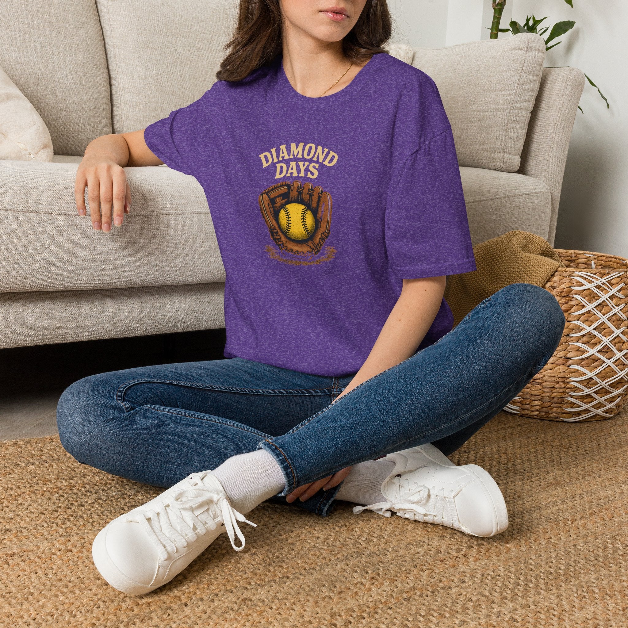 Baseball Glove with Ball T-Shirt