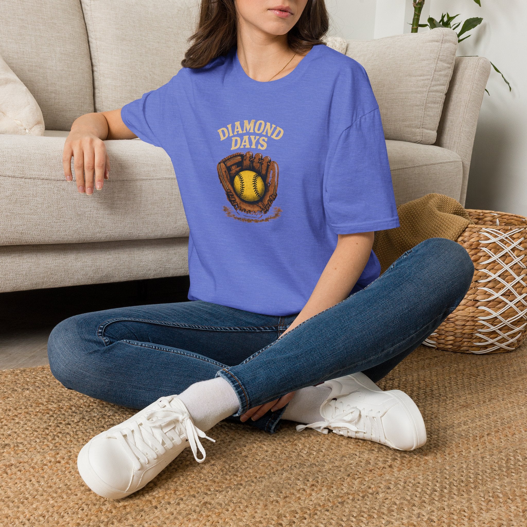 Baseball Glove with Ball T-Shirt