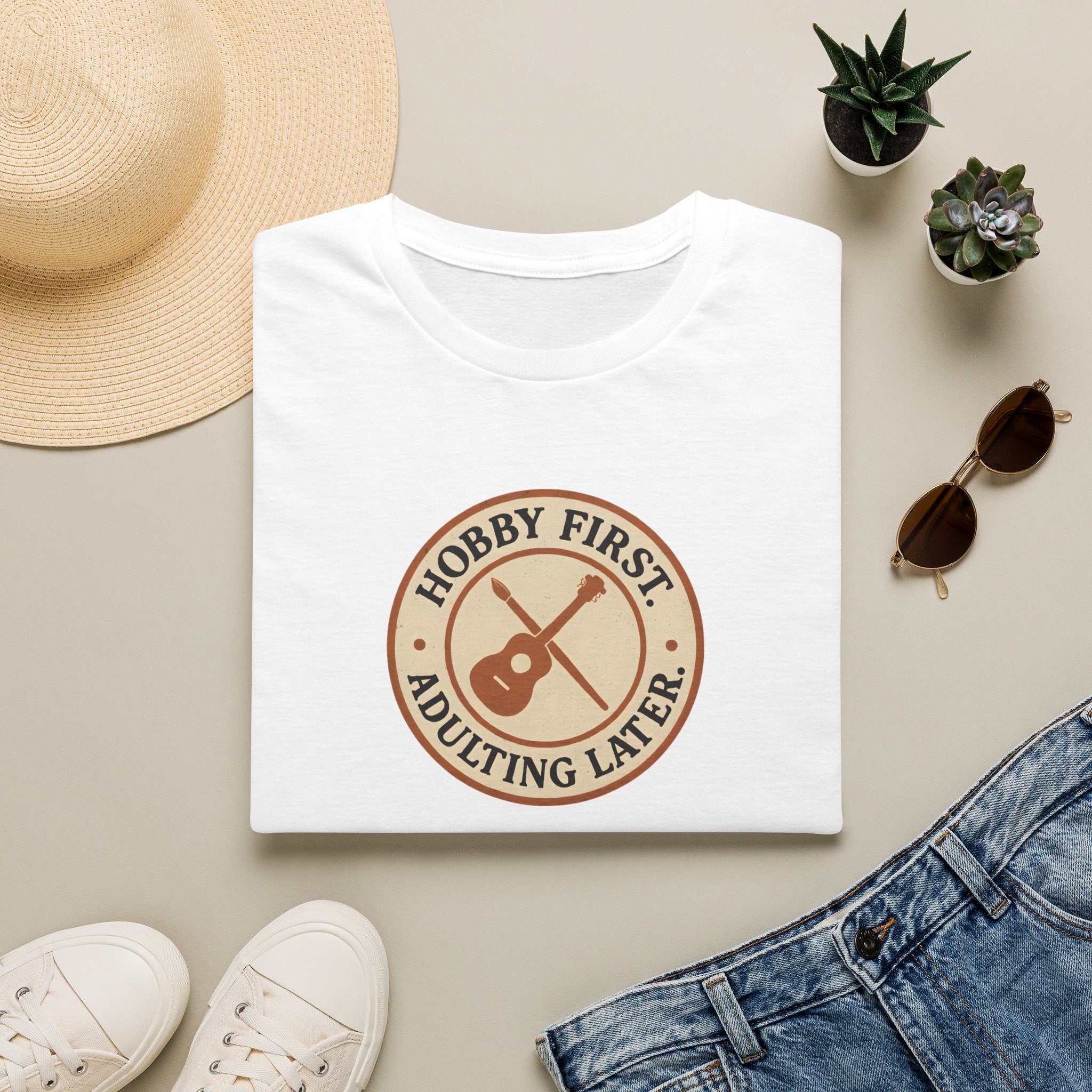 Hobby First Adulting Later T-Shirt