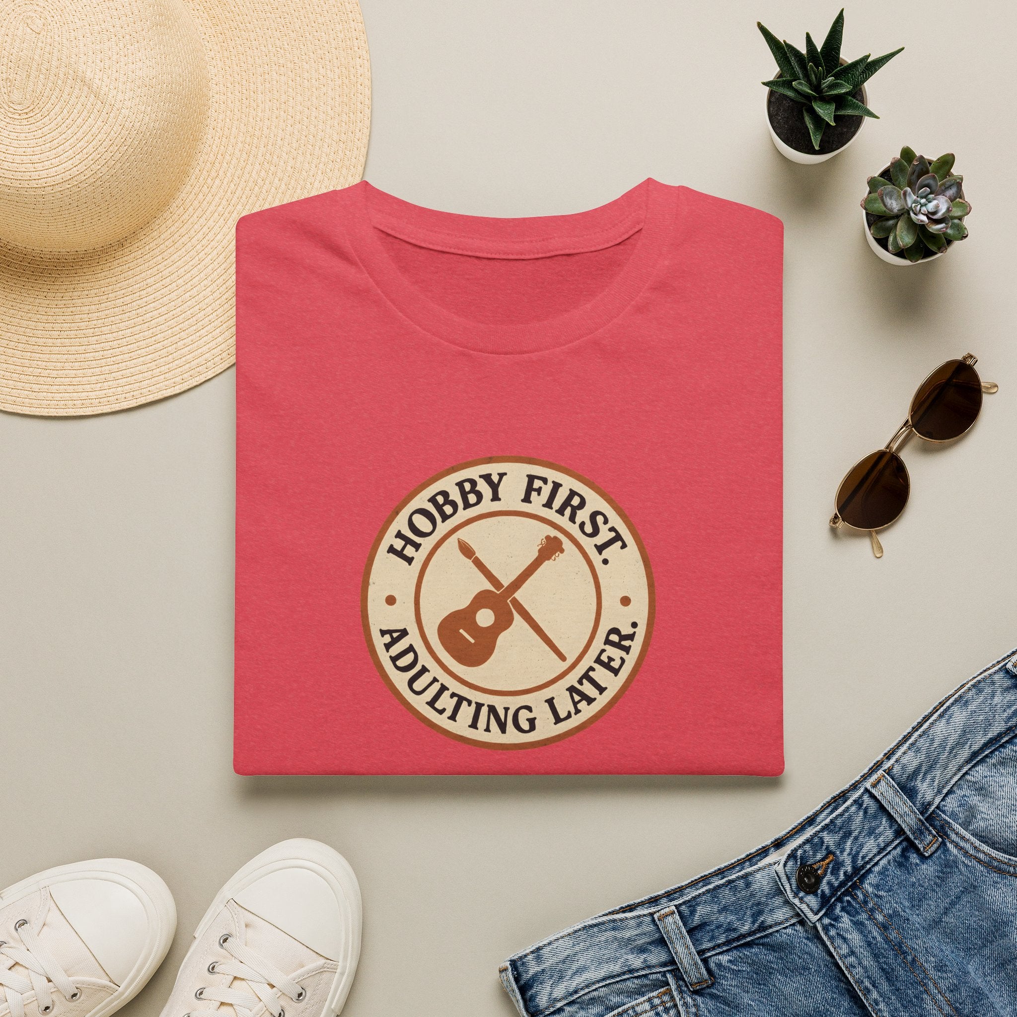 Hobby First Adulting Later T-Shirt