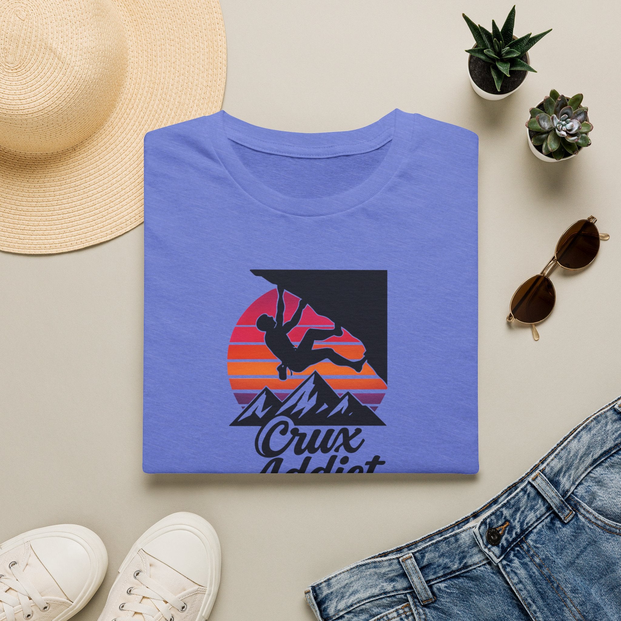 Sunset Climber Silhouette T-Shirt