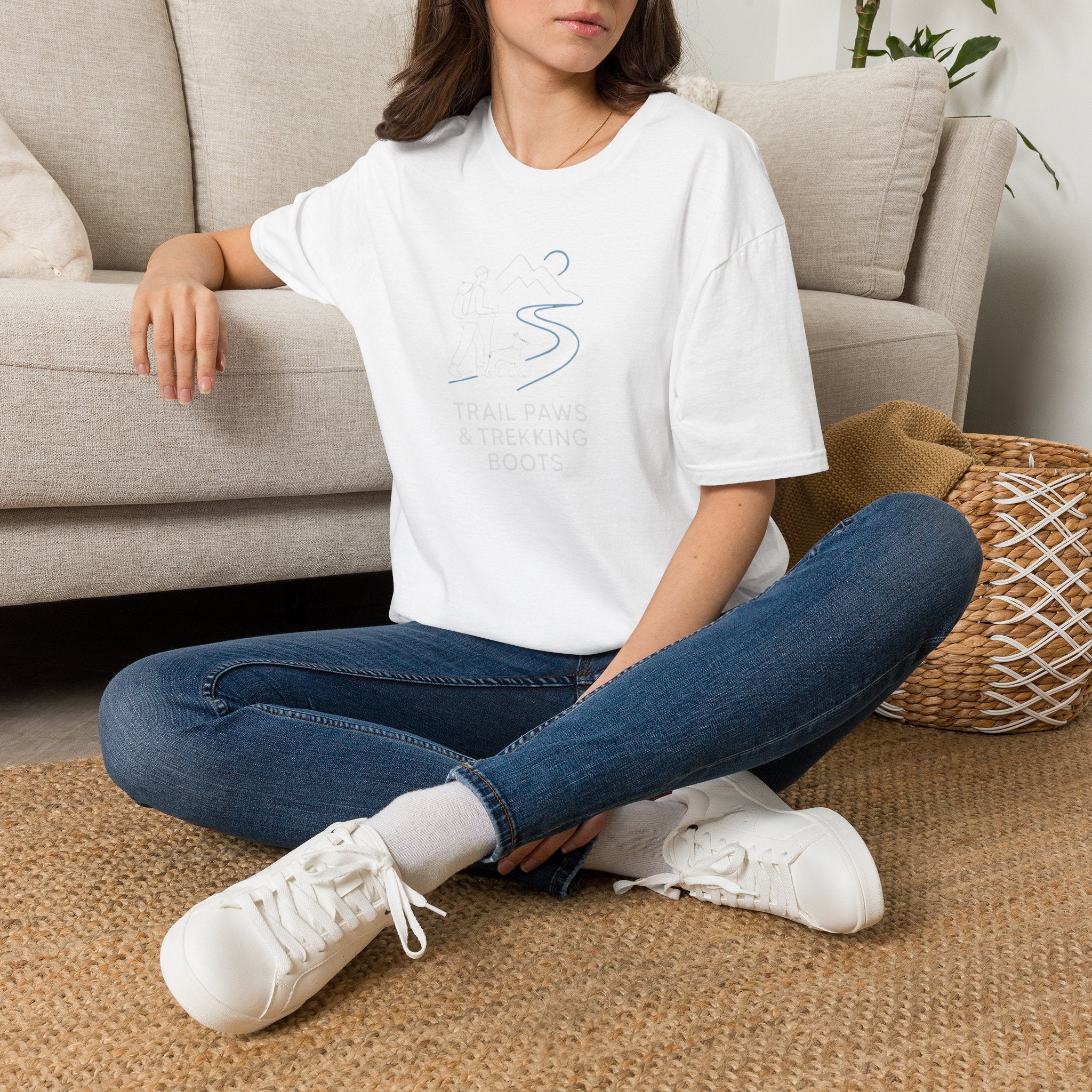 Trail Paws Trekking Boots T-Shirt