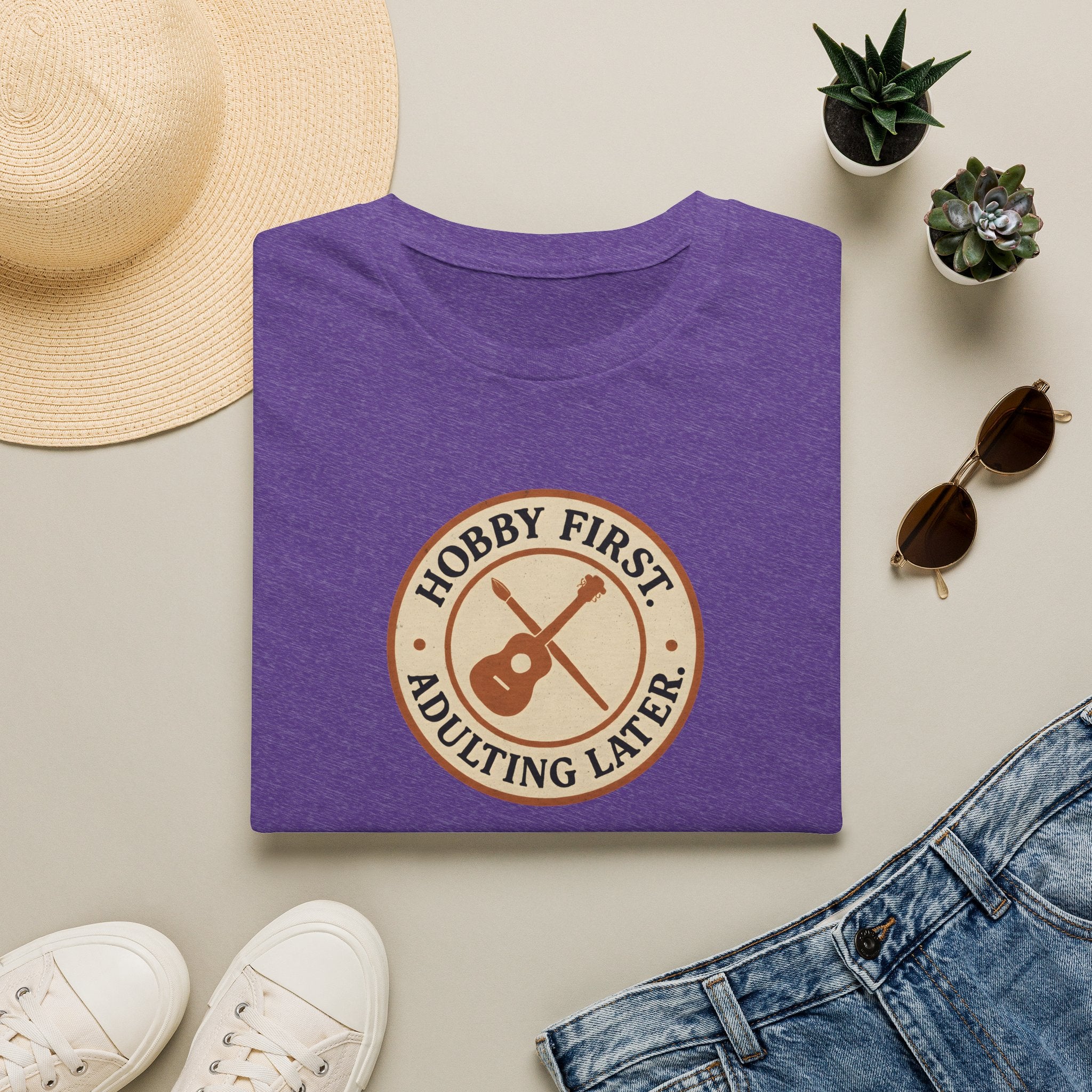 Hobby First Adulting Later T-Shirt
