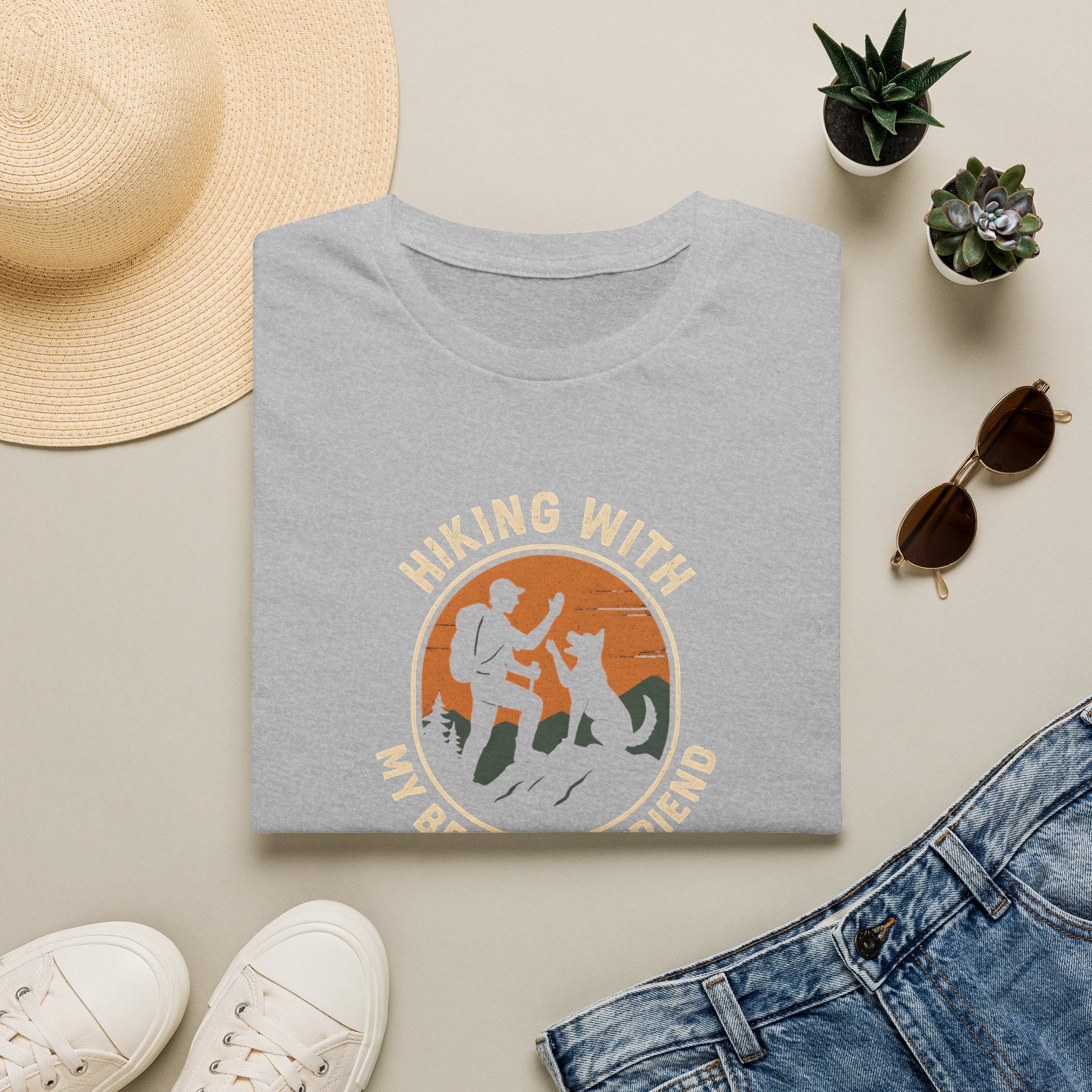 Hiking With Fur Friend T-Shirt
