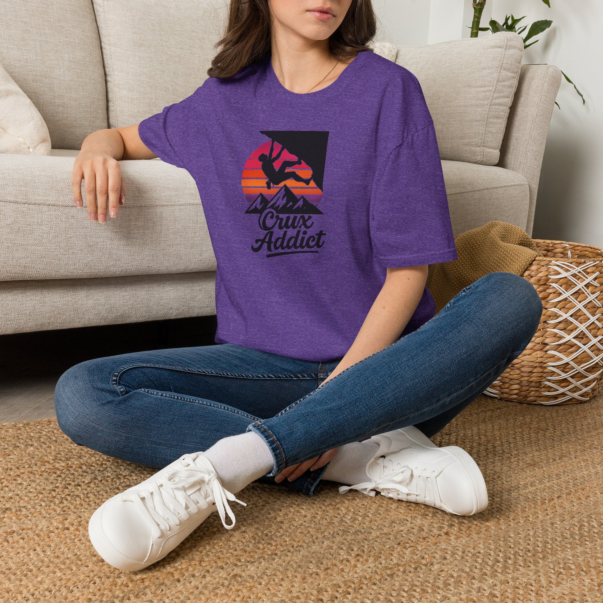 Sunset Climber Silhouette T-Shirt