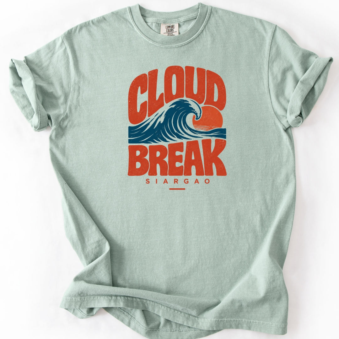 Cloud Break Siargao Filipino Surf T Shirt