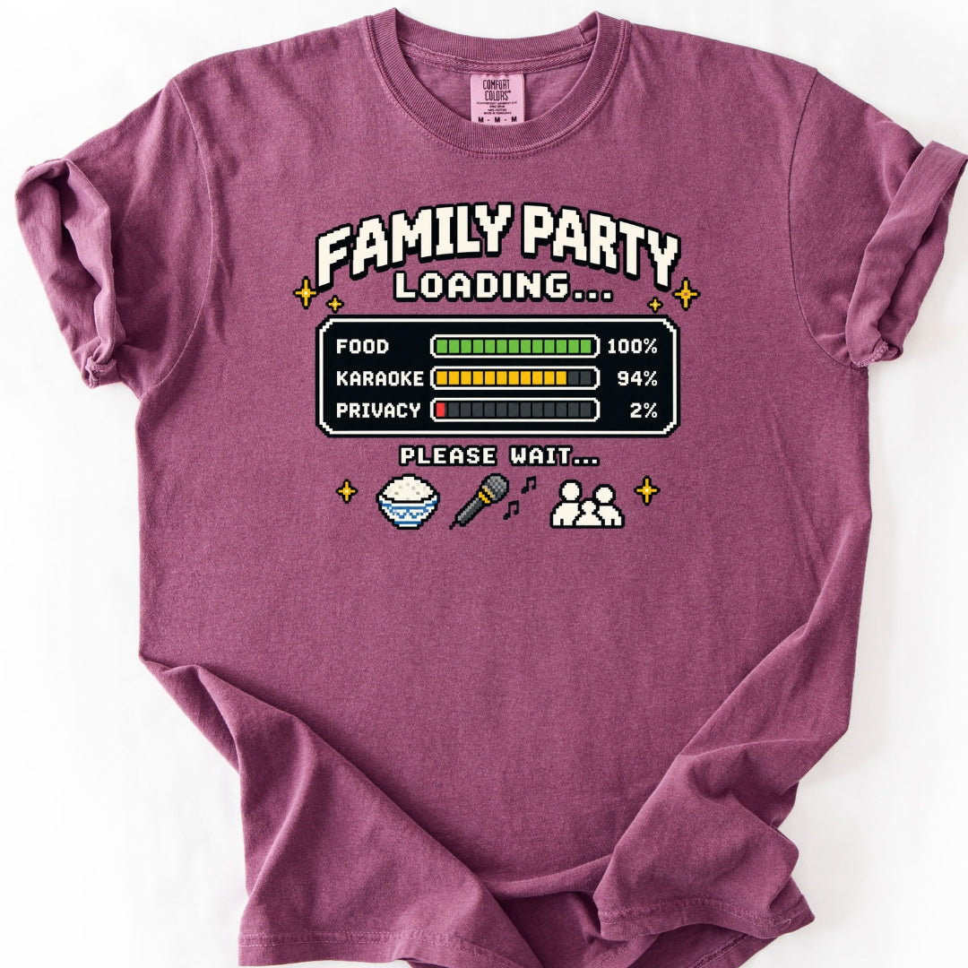Family Party Loading Funny Filipino T Shirt