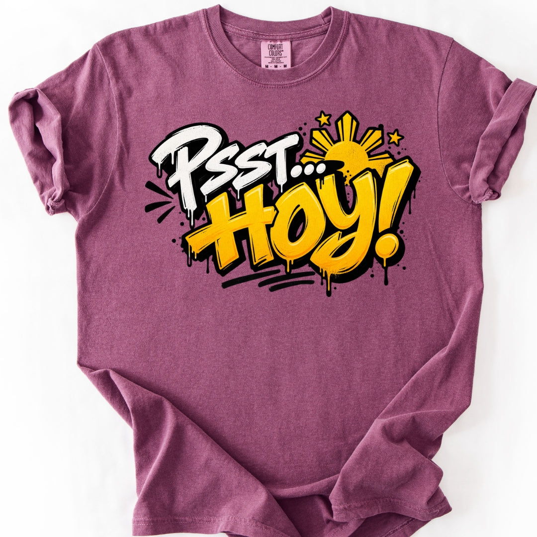 Psst… Hoy! Filipino Graffiti T-Shirt