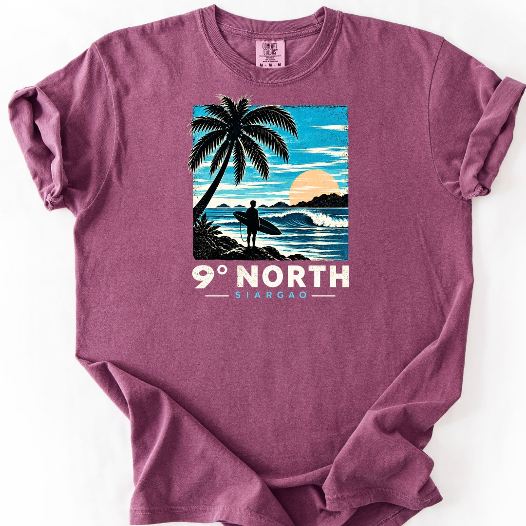 9° North Siargao Filipino Surf T Shirt