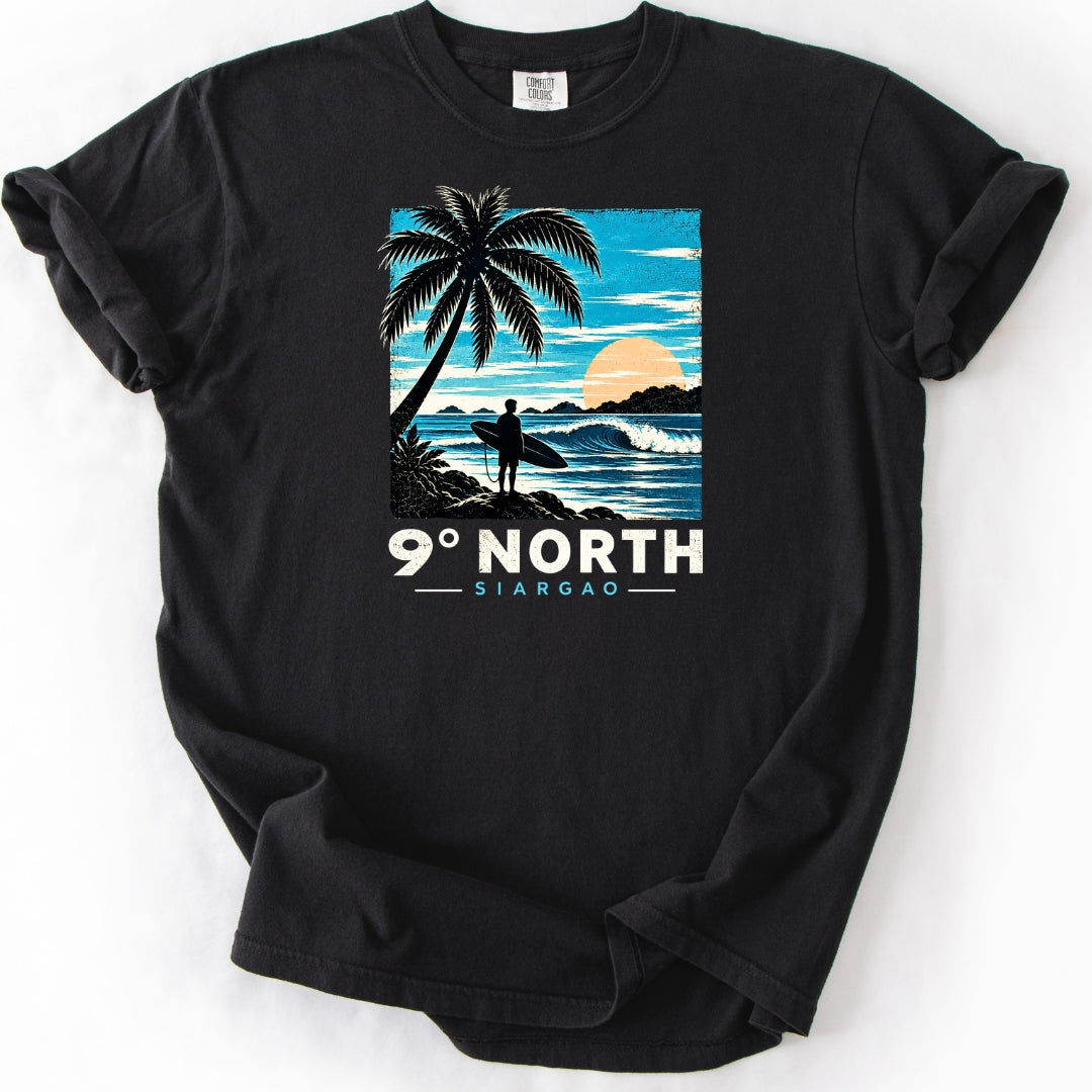 9° North Siargao Filipino Surf T Shirt