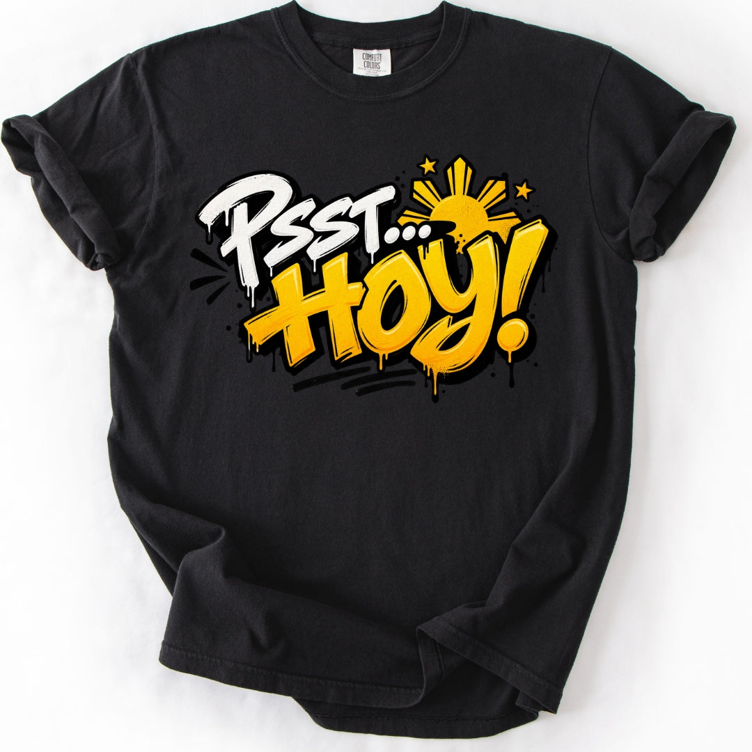 Psst… Hoy! Filipino Graffiti T-Shirt