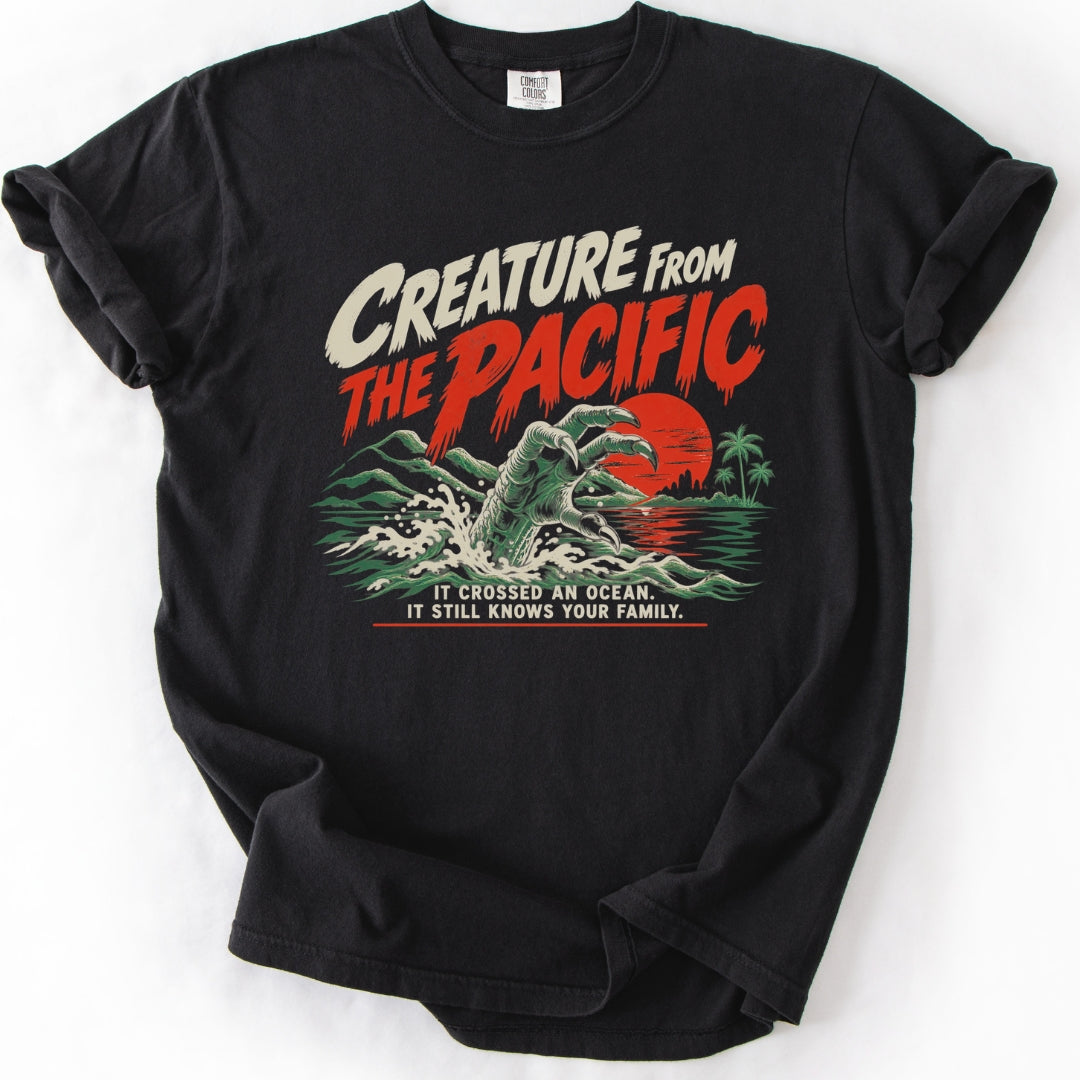Creature from the Pacific Halloween T-Shirt
