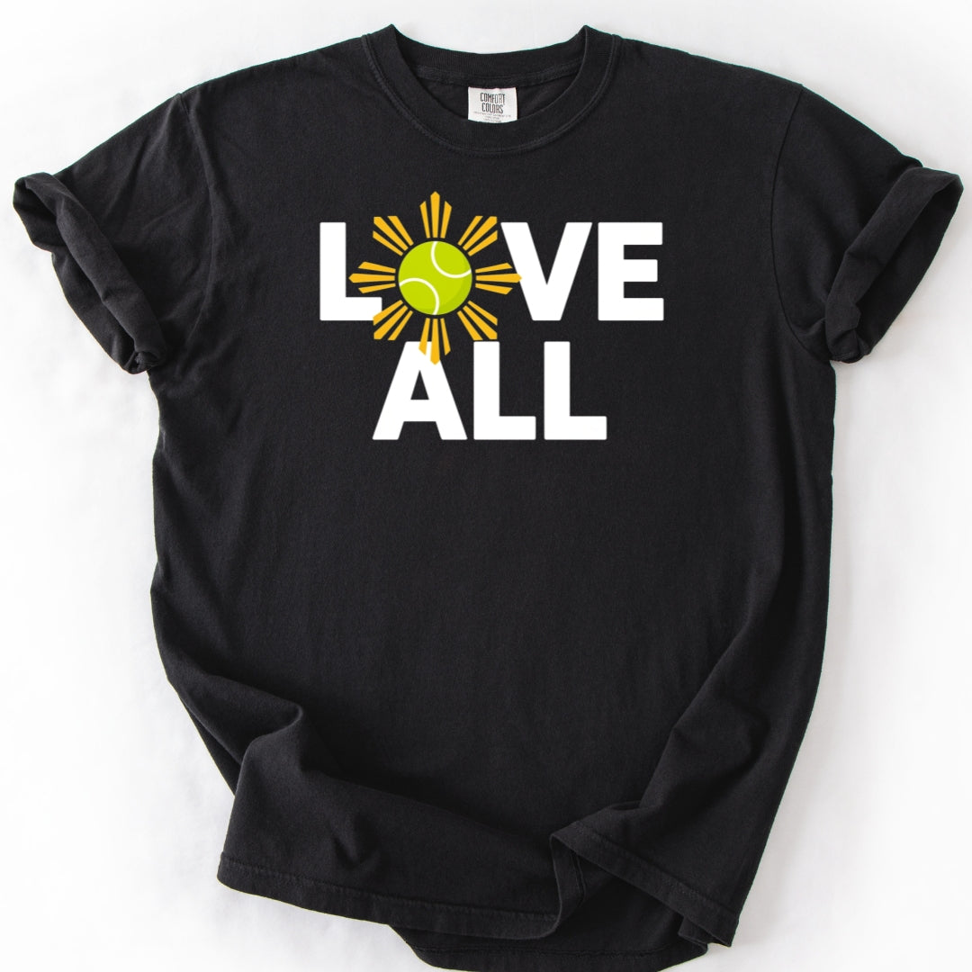 Love All Filipino Sun Tennis T-Shirt