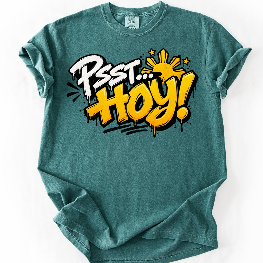Psst… Hoy! Filipino Graffiti T-Shirt