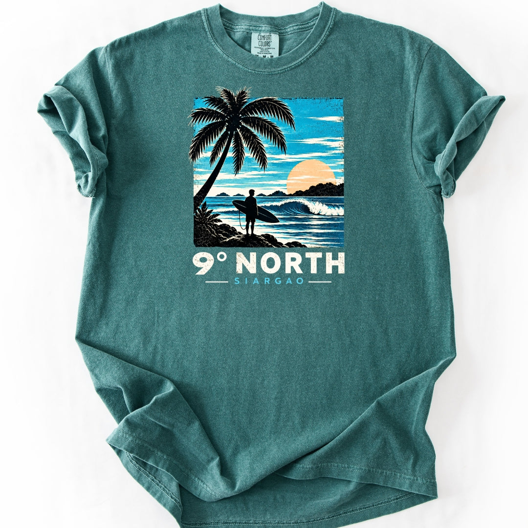 9° North Siargao Filipino Surf T Shirt