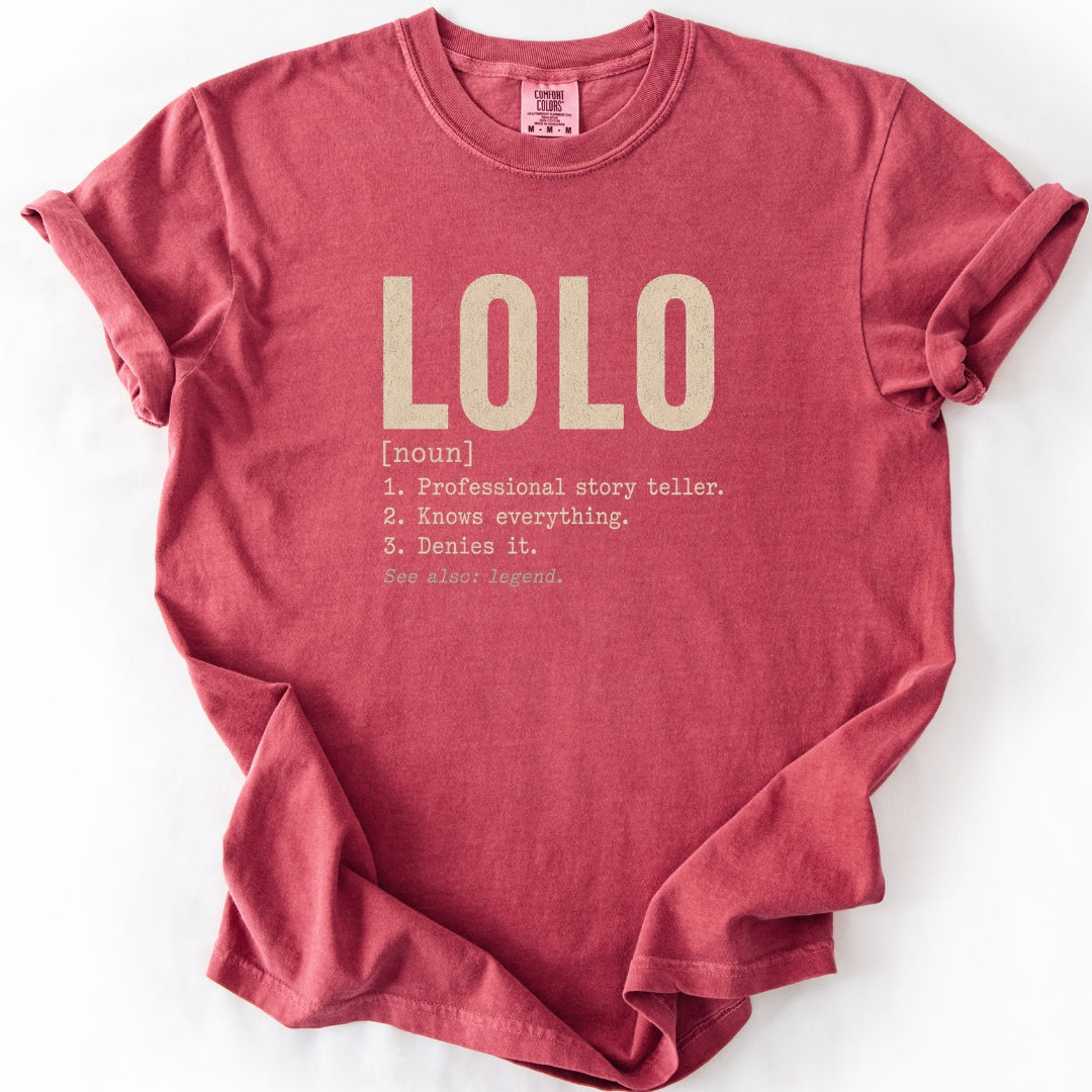 Lolo Filipino Grandpa Definition T-Shirt