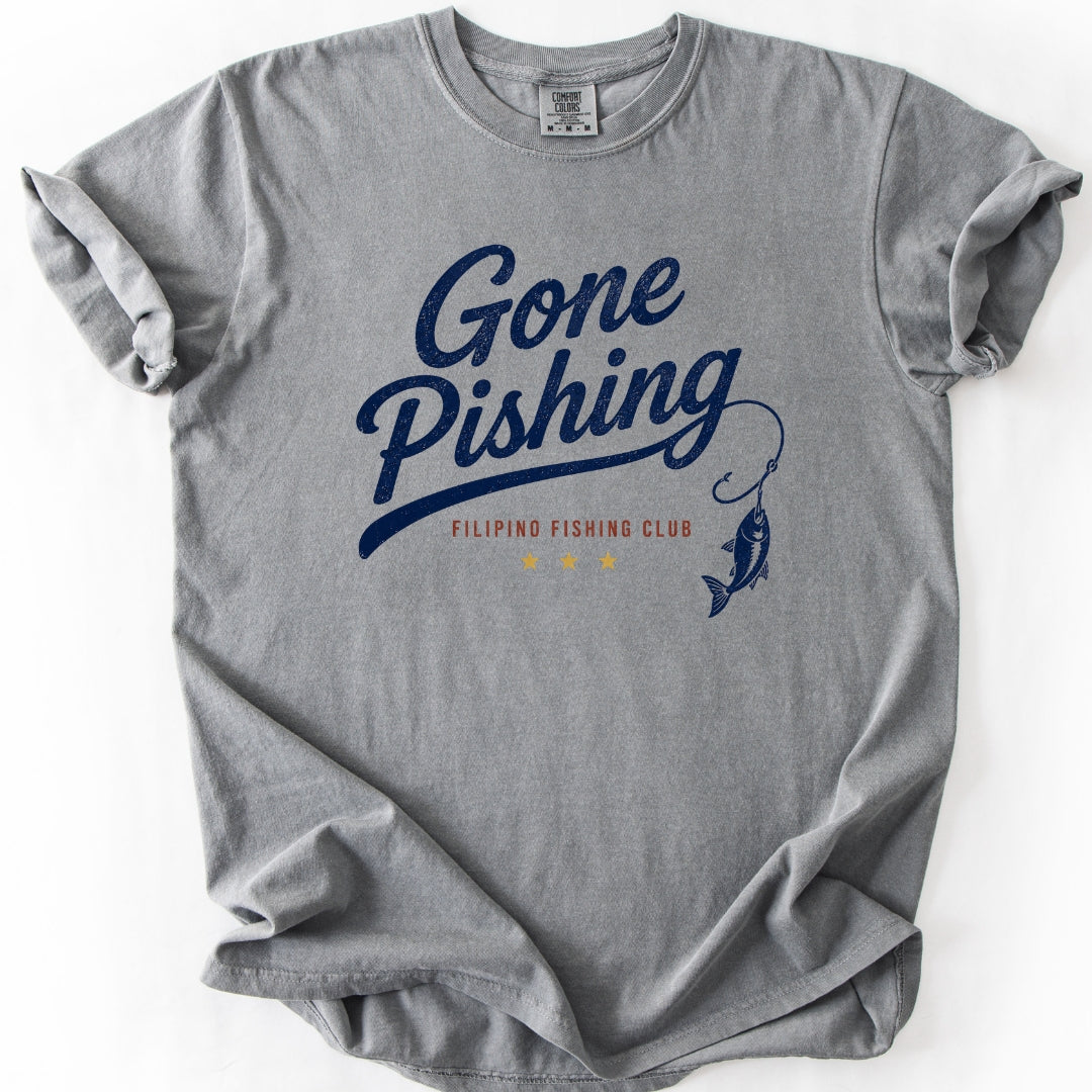 Gone Pishing Filipino Fishing Club T-shirt