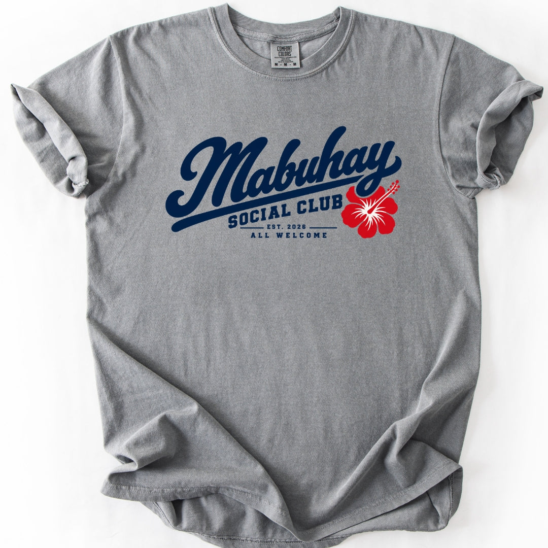 Mabuhay Social Club Filipino T Shirt