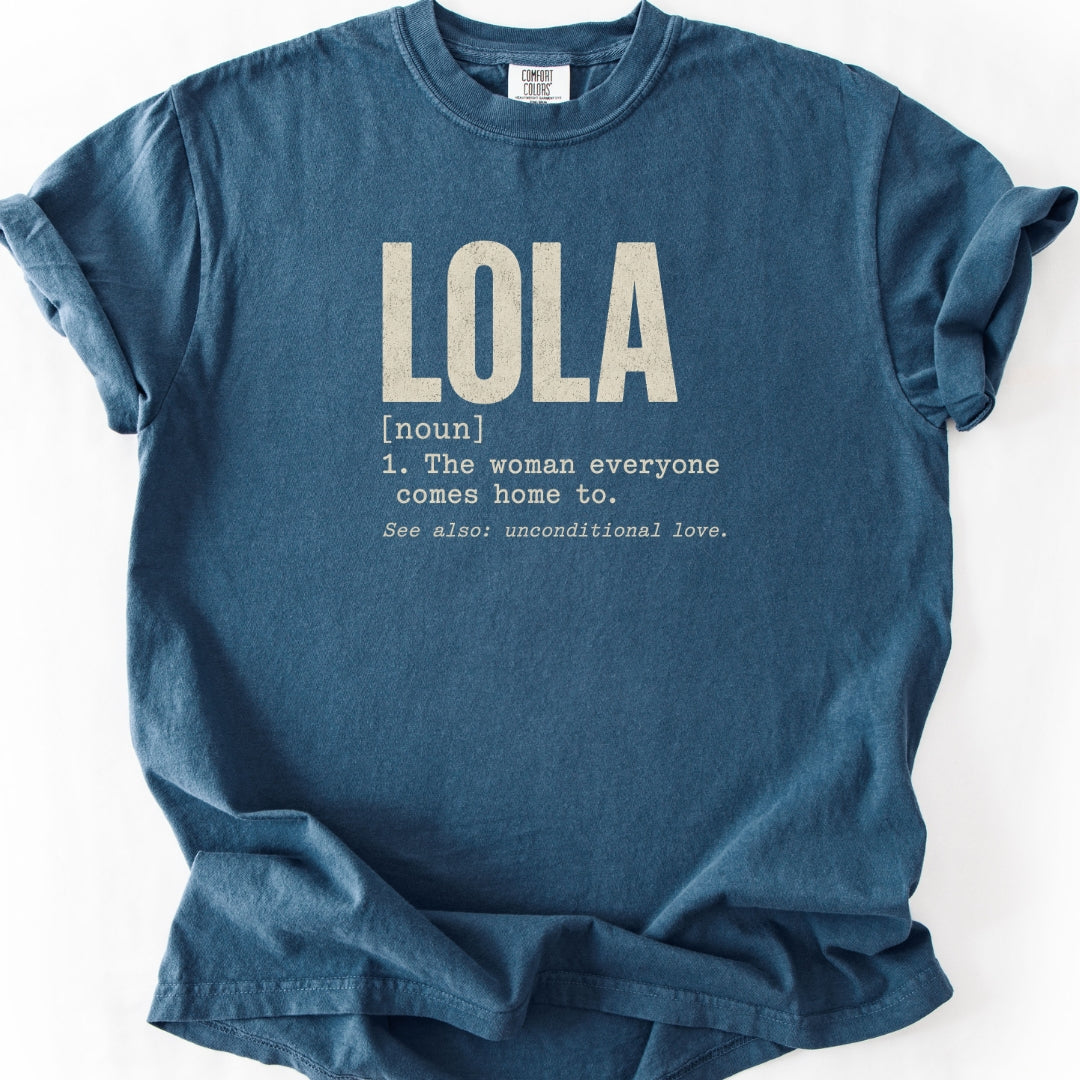 Lola Filipino Grandma Definition T-Shirt