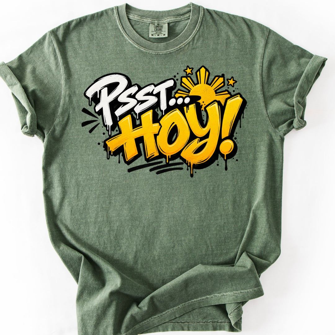 Psst… Hoy! Filipino Graffiti T-Shirt