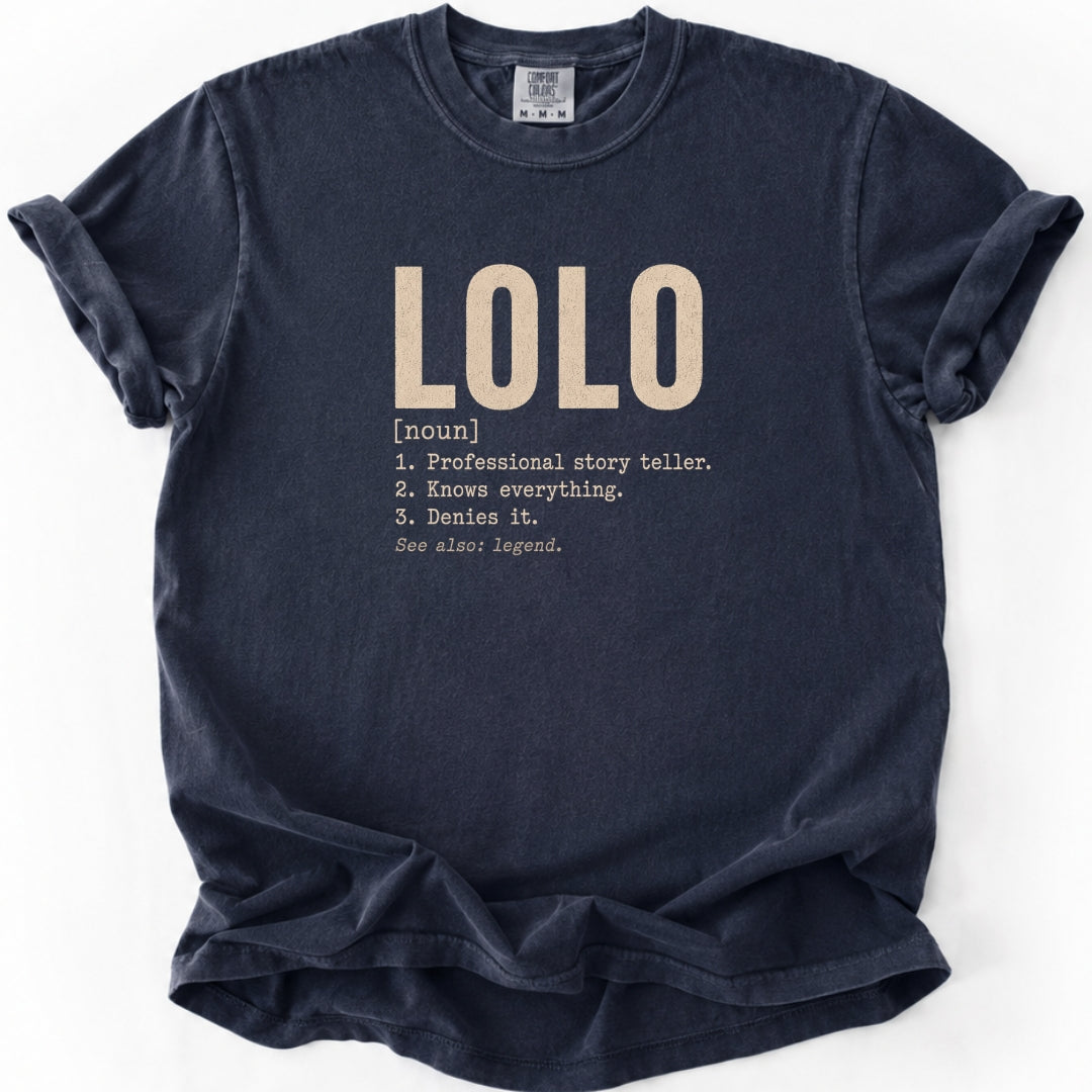 Lolo Filipino Grandpa Definition T-Shirt