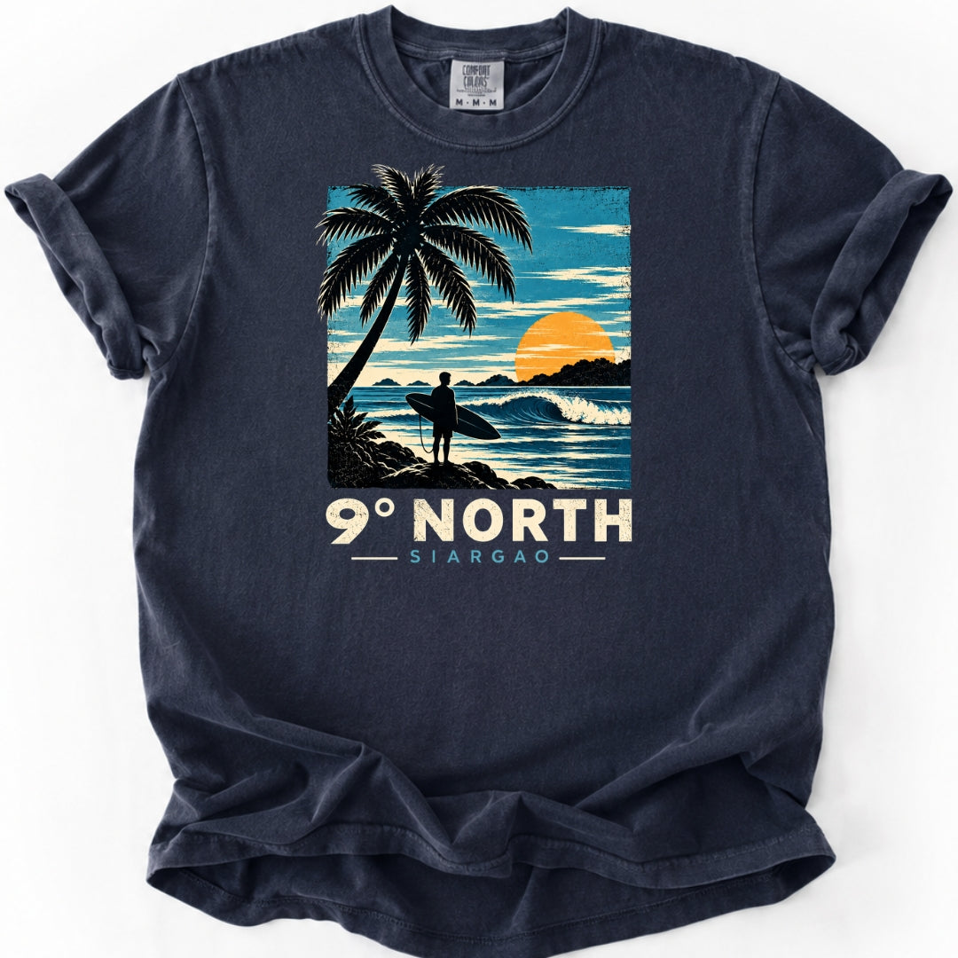9° North Siargao Filipino Surf T Shirt
