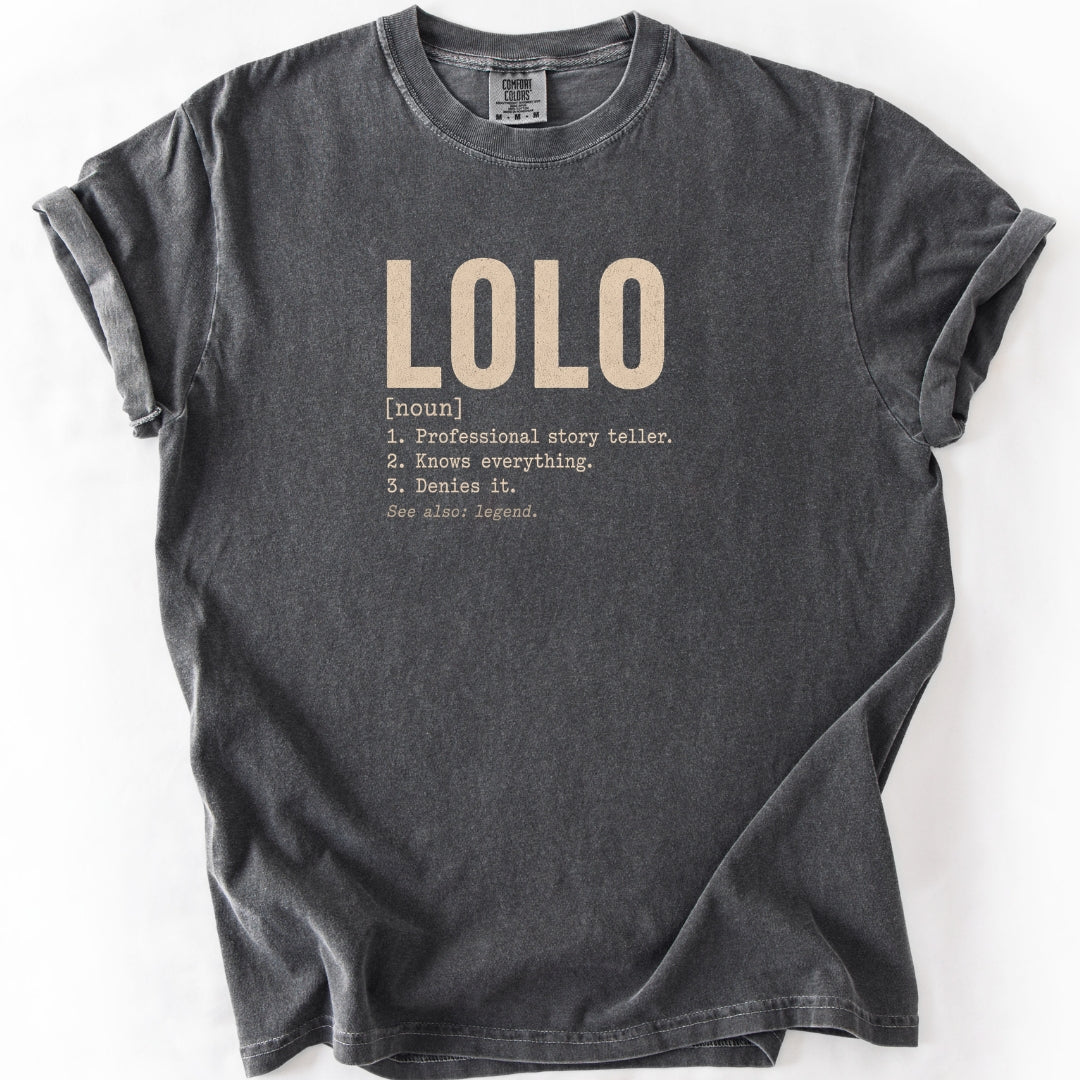 Lolo Filipino Grandpa Definition T-Shirt