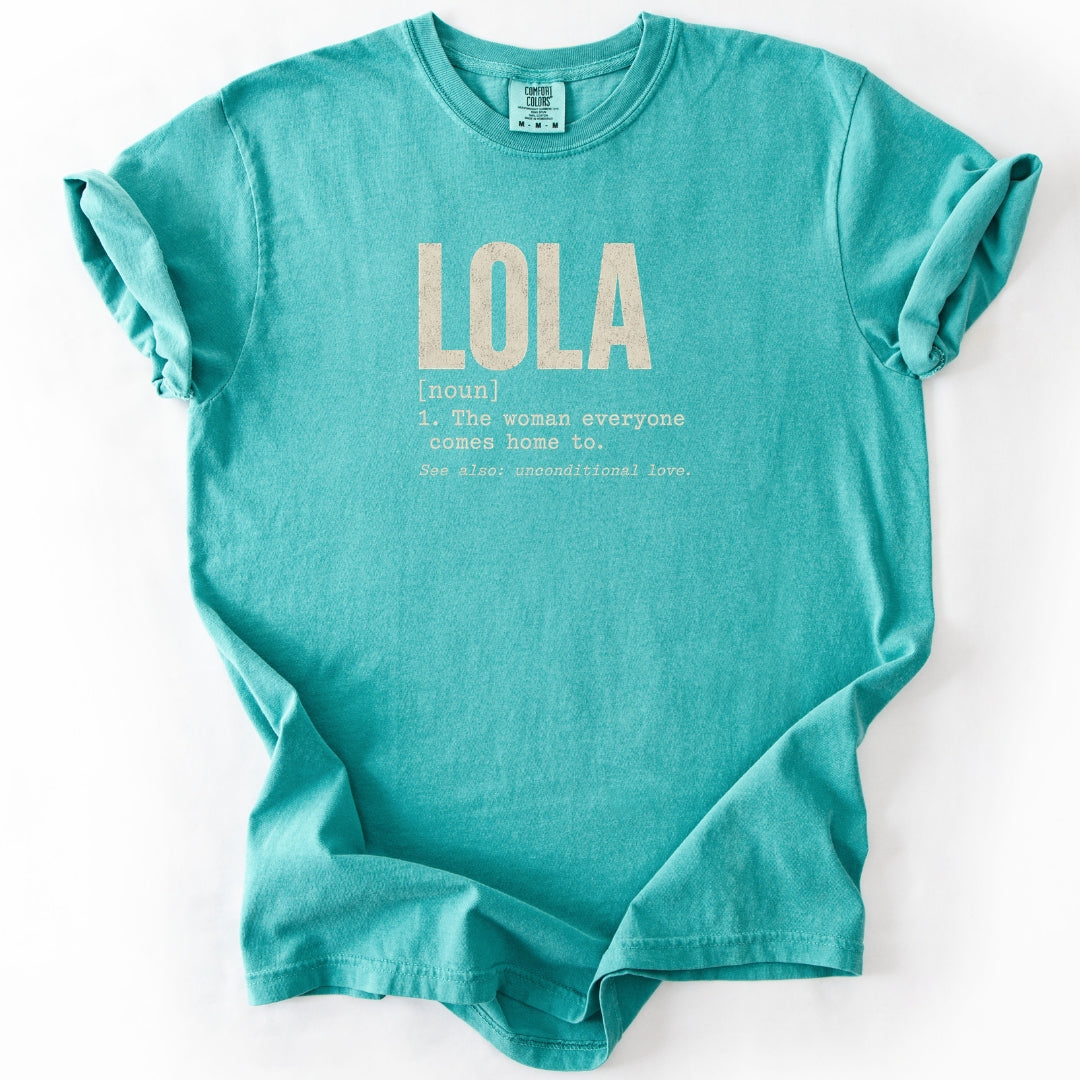 Lola Filipino Grandma Definition T-Shirt