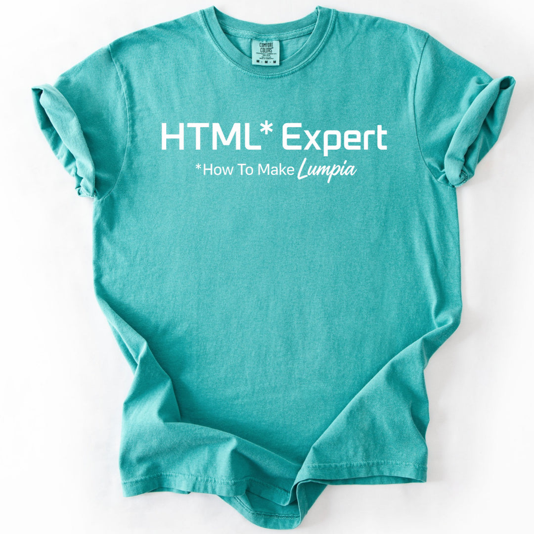 HTML Expert Filipino Lumpia T-Shirt